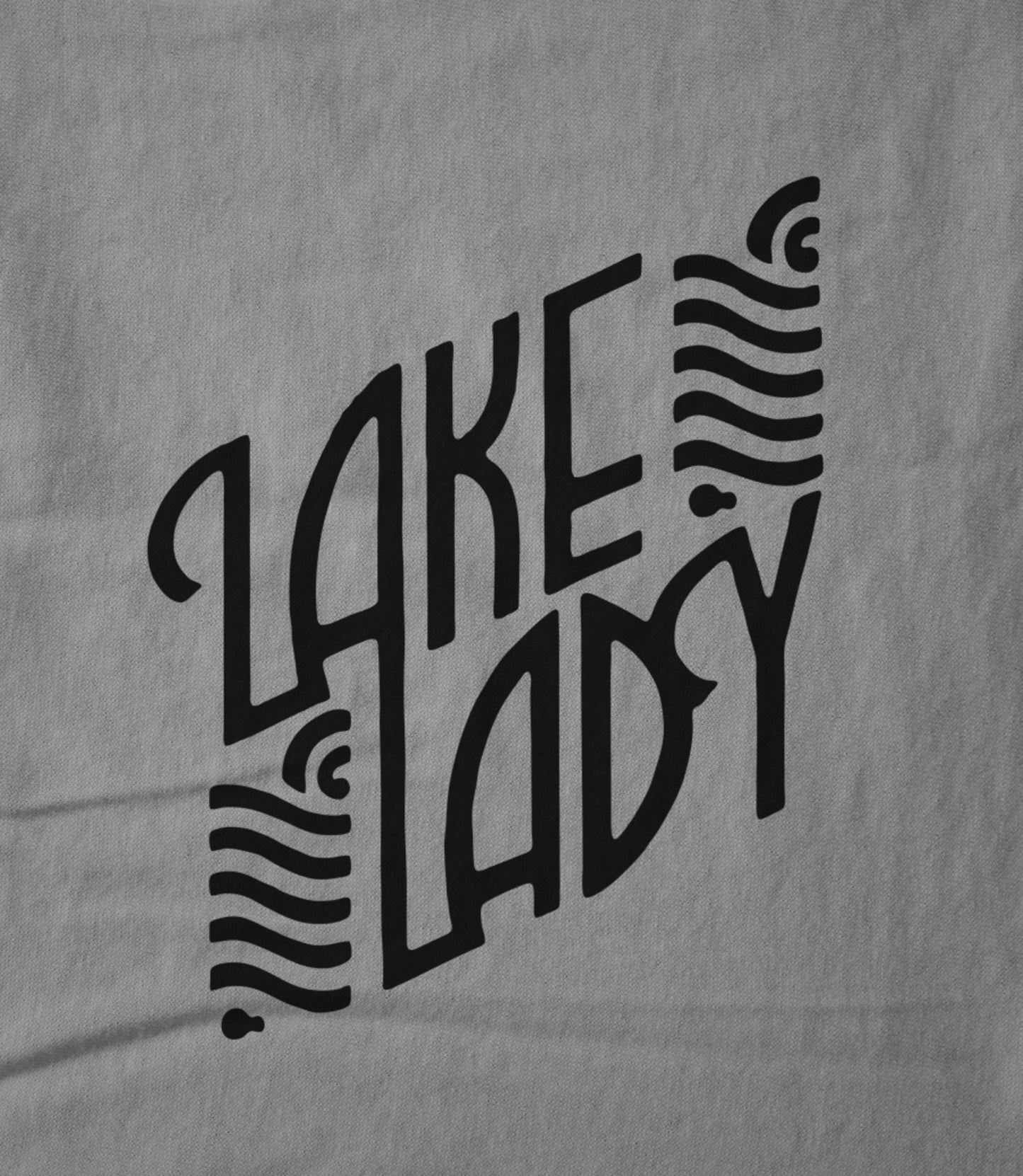 Lake Logo (black) by Leah Chappell Hoodie
