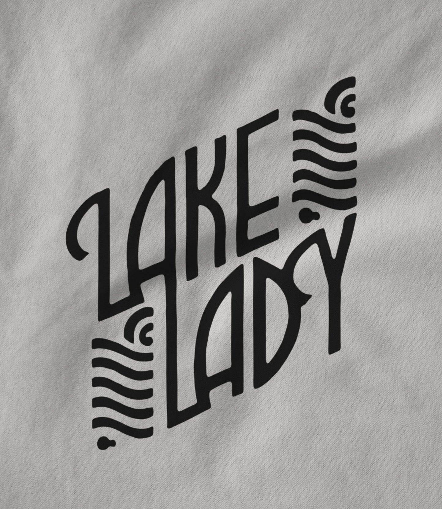 Lake Logo (black) by Leah Chappell Hoodie