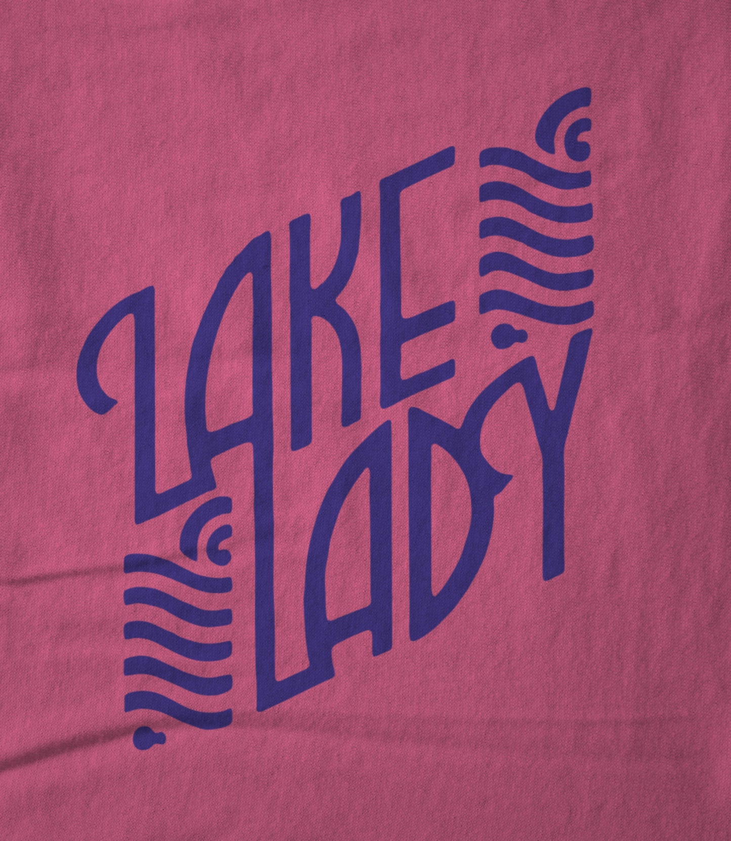 Lake Logo (blue) by Leah Chappell Unisex T-shirt