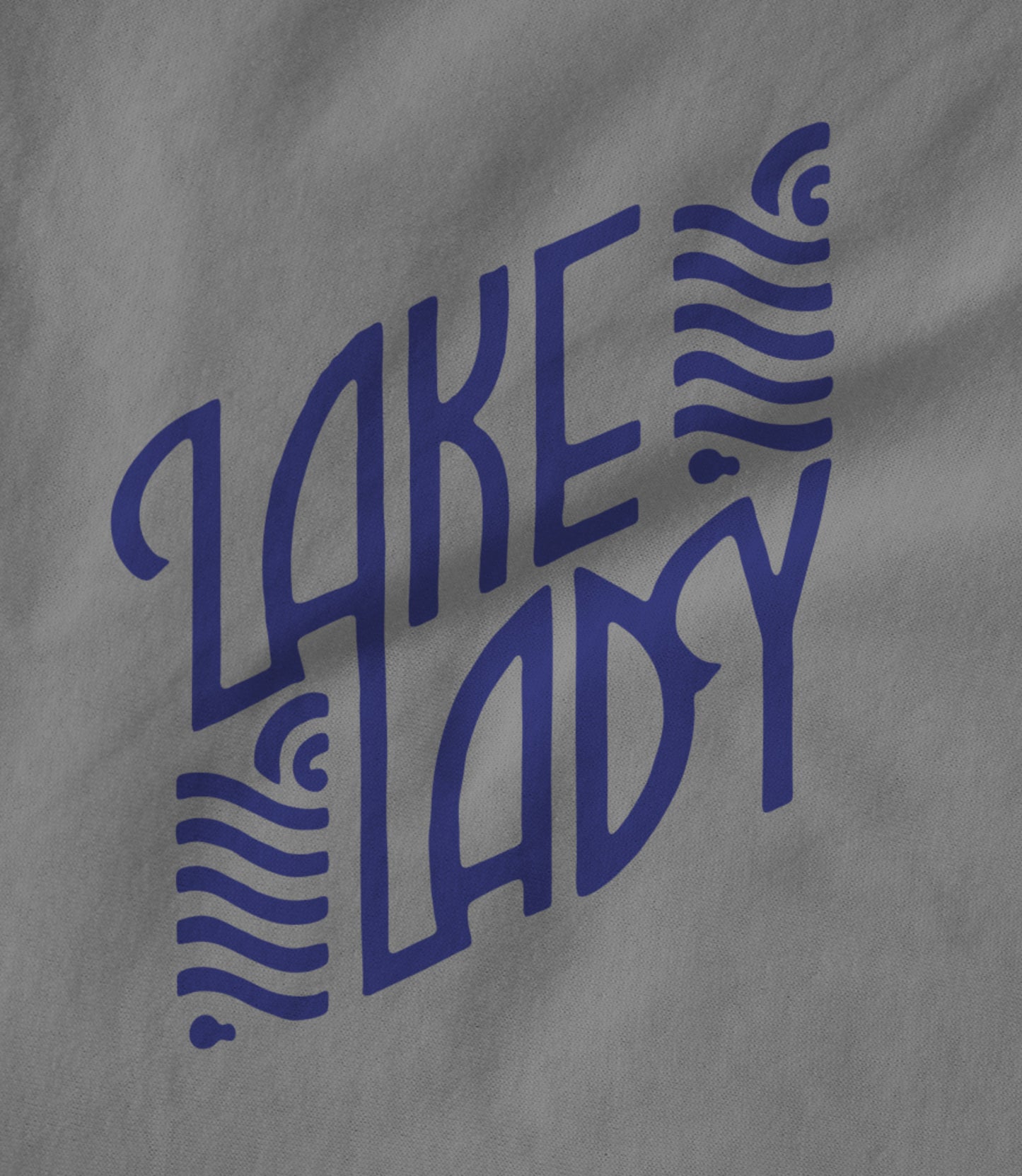 Lake Logo (blue) by Leah Chappell Unisex T-shirt