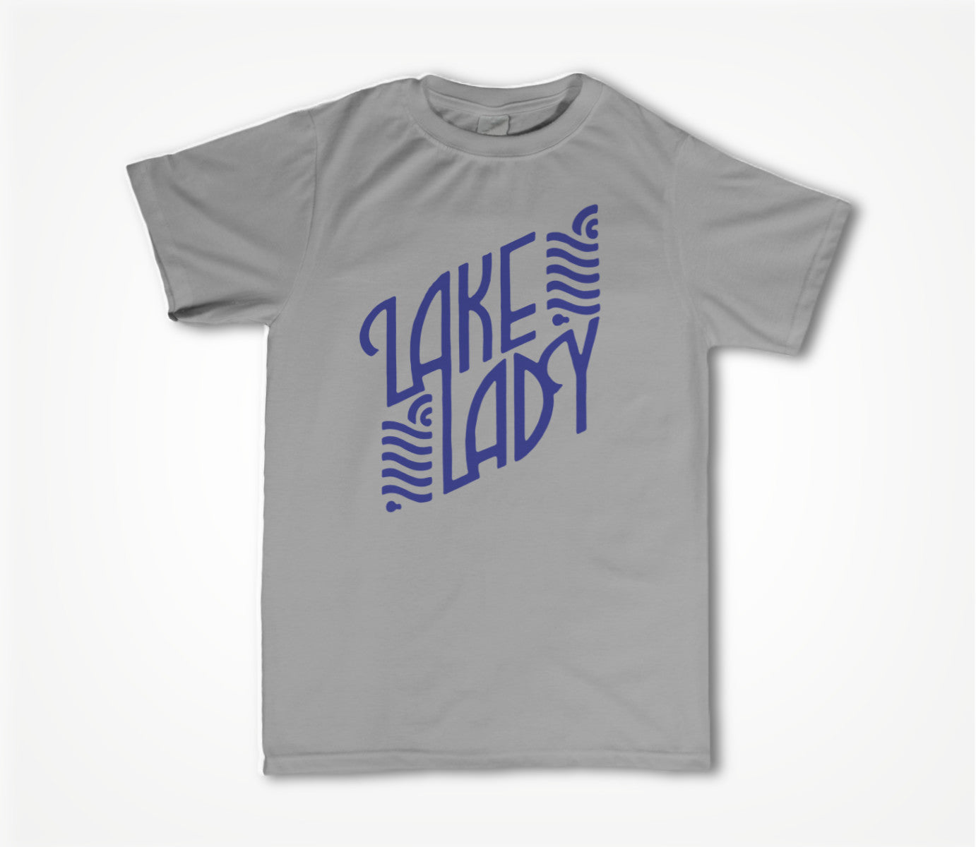 Lake Logo (blue) by Leah Chappell Unisex T-shirt