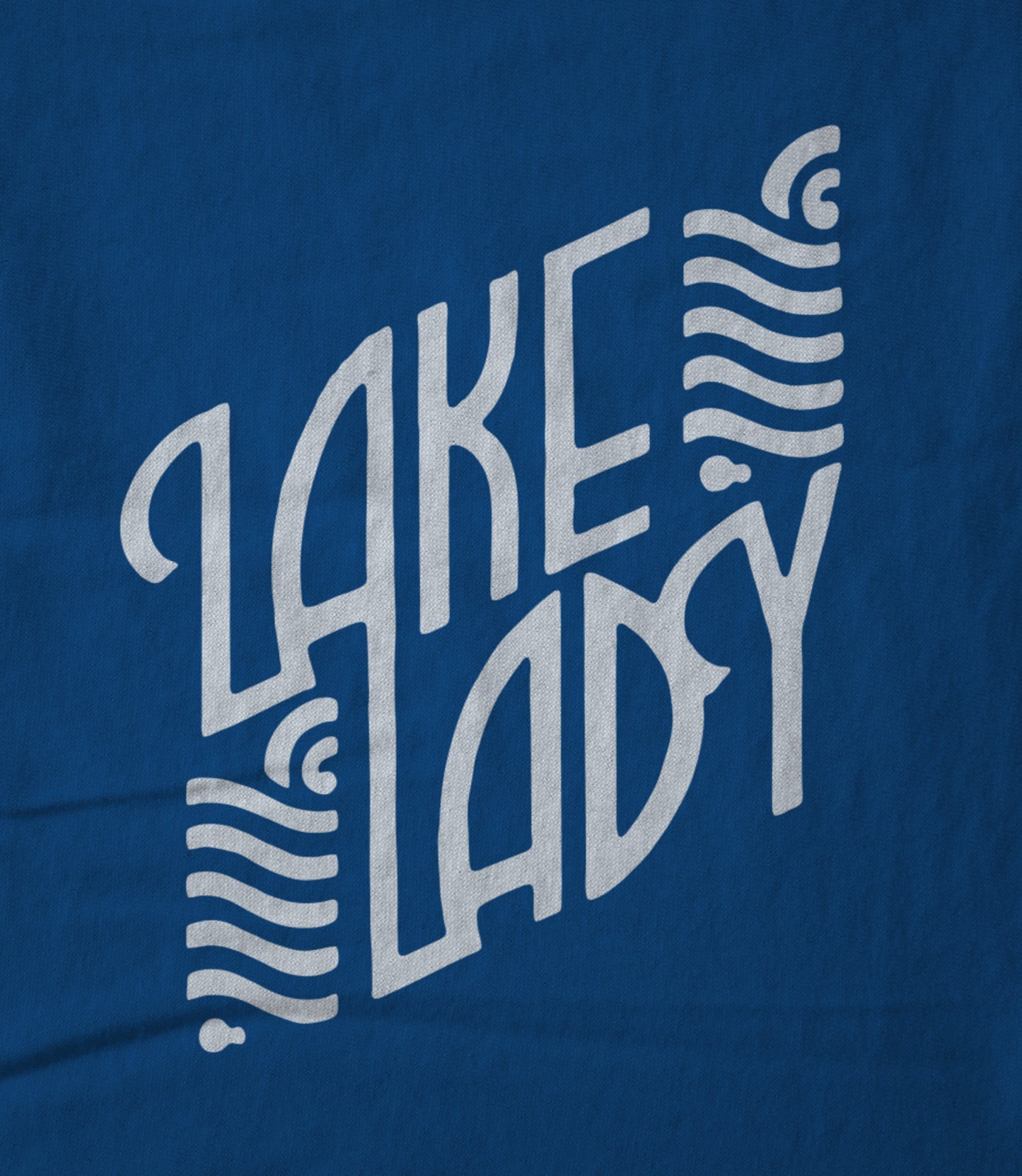 Lake Logo (white) by Leah Chappell Unisex T-shirt