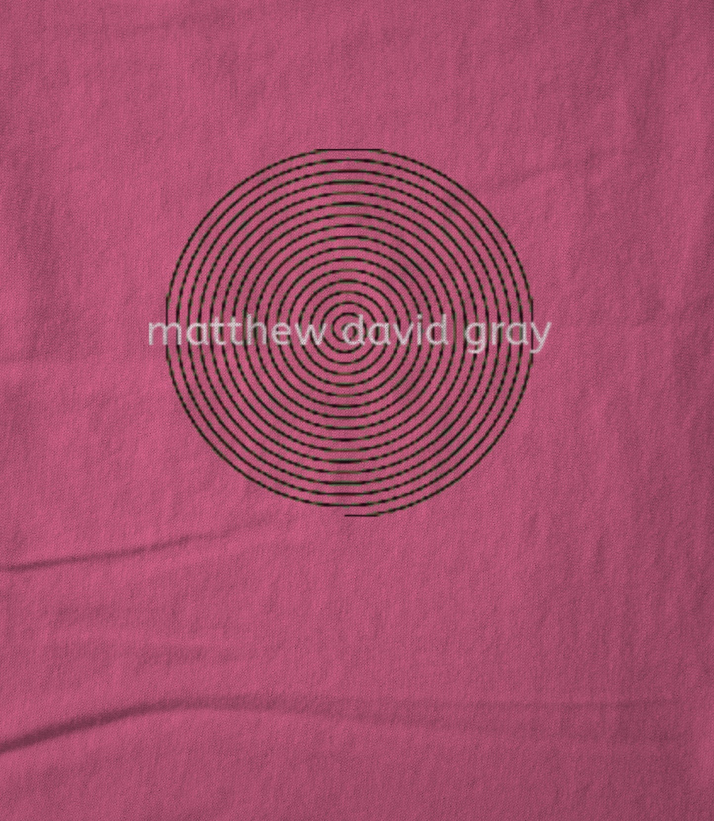 Matthew David Gray Spiral Women's T-shirt