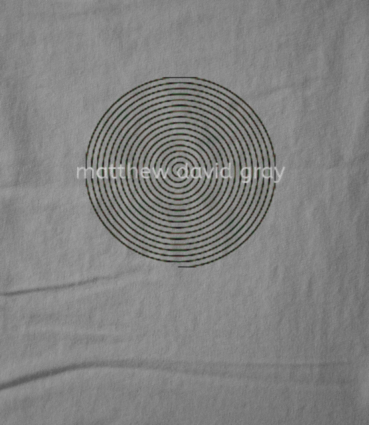 Matthew David Gray Spiral Women's T-shirt