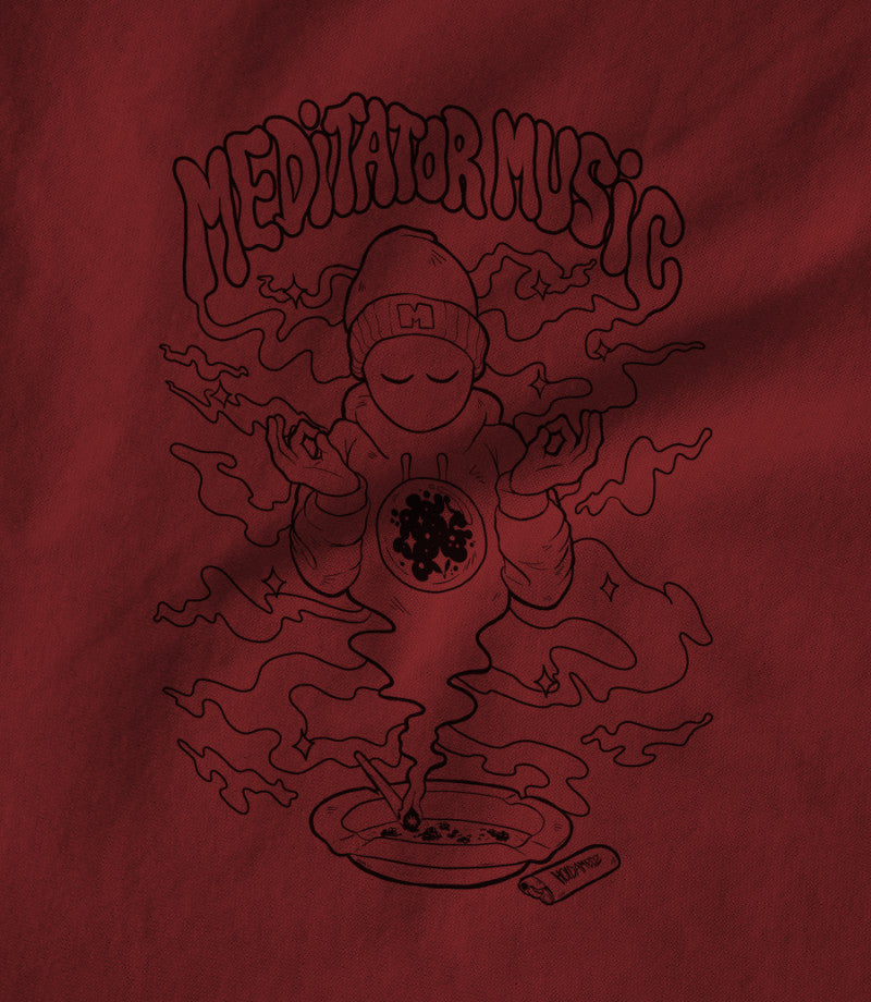 MEDI SMOKE RED TEE #1