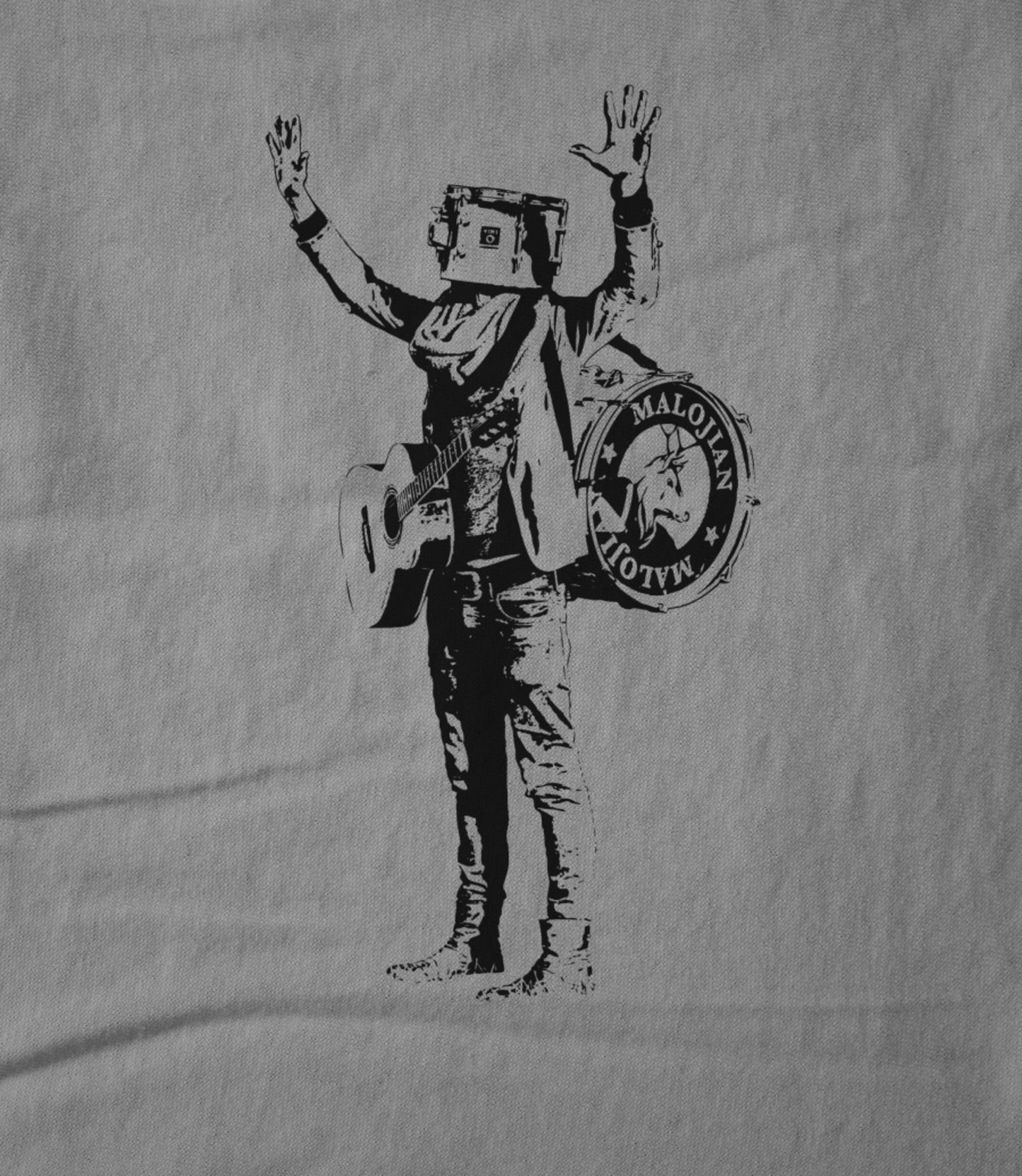 Drumdome - Grey Unisex T-shirt