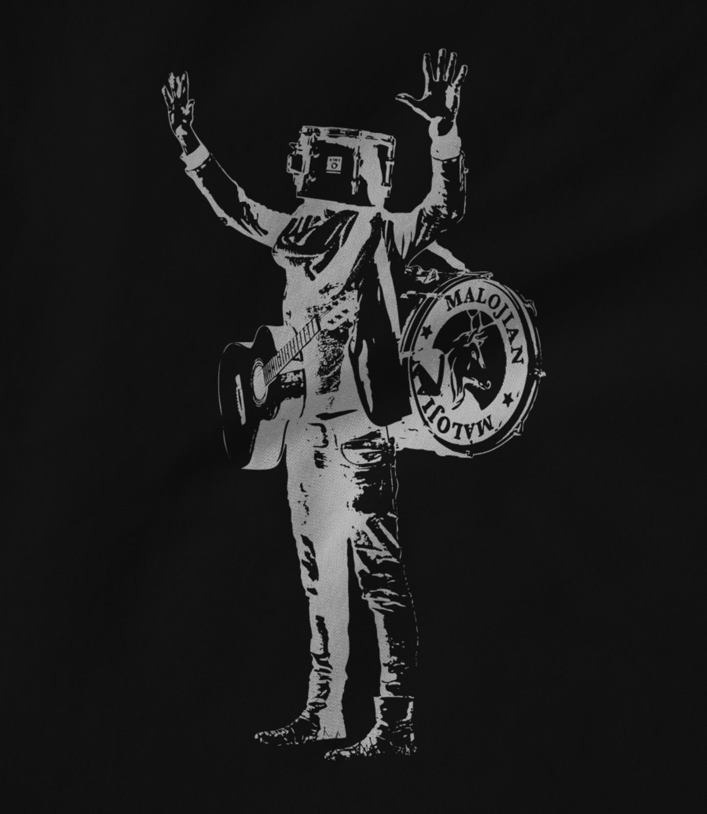 Drumdome - Black Hoodie