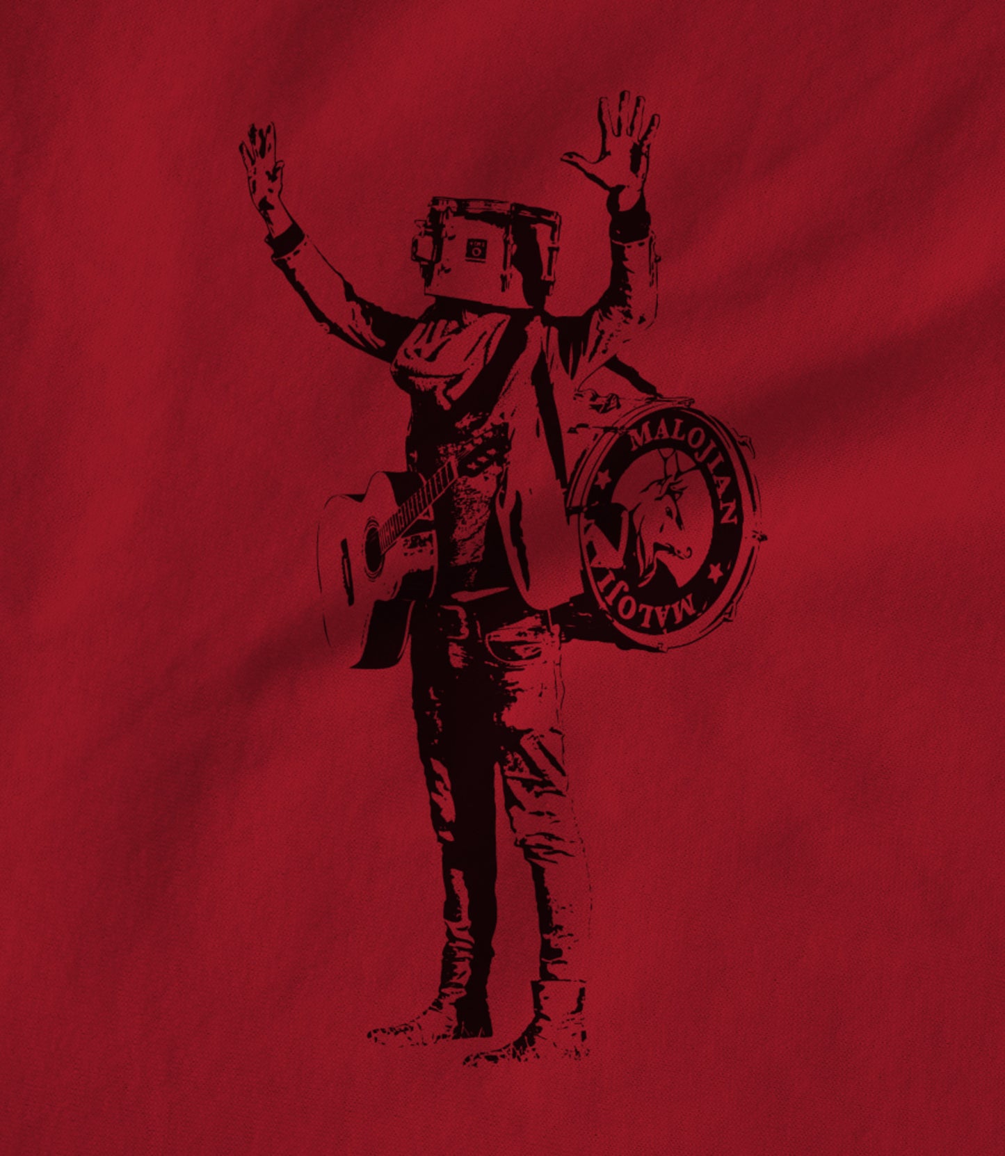Drumdome - Red Unisex T-shirt
