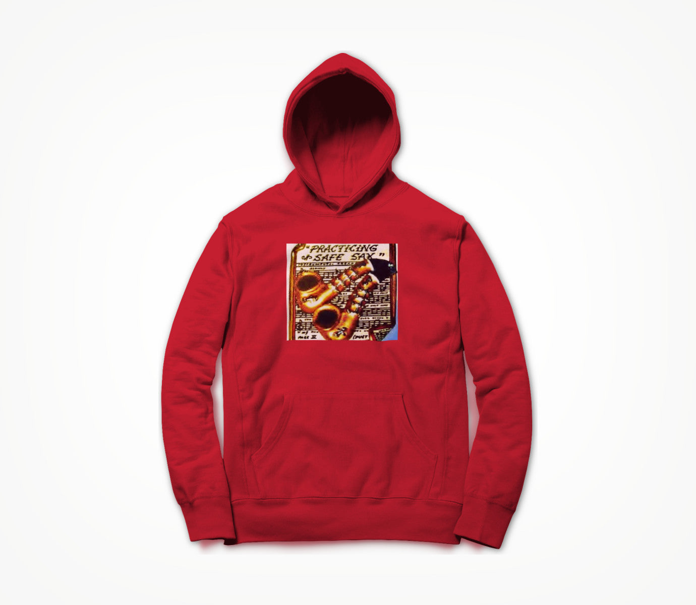 Practicing Safe Sax! Hoodie