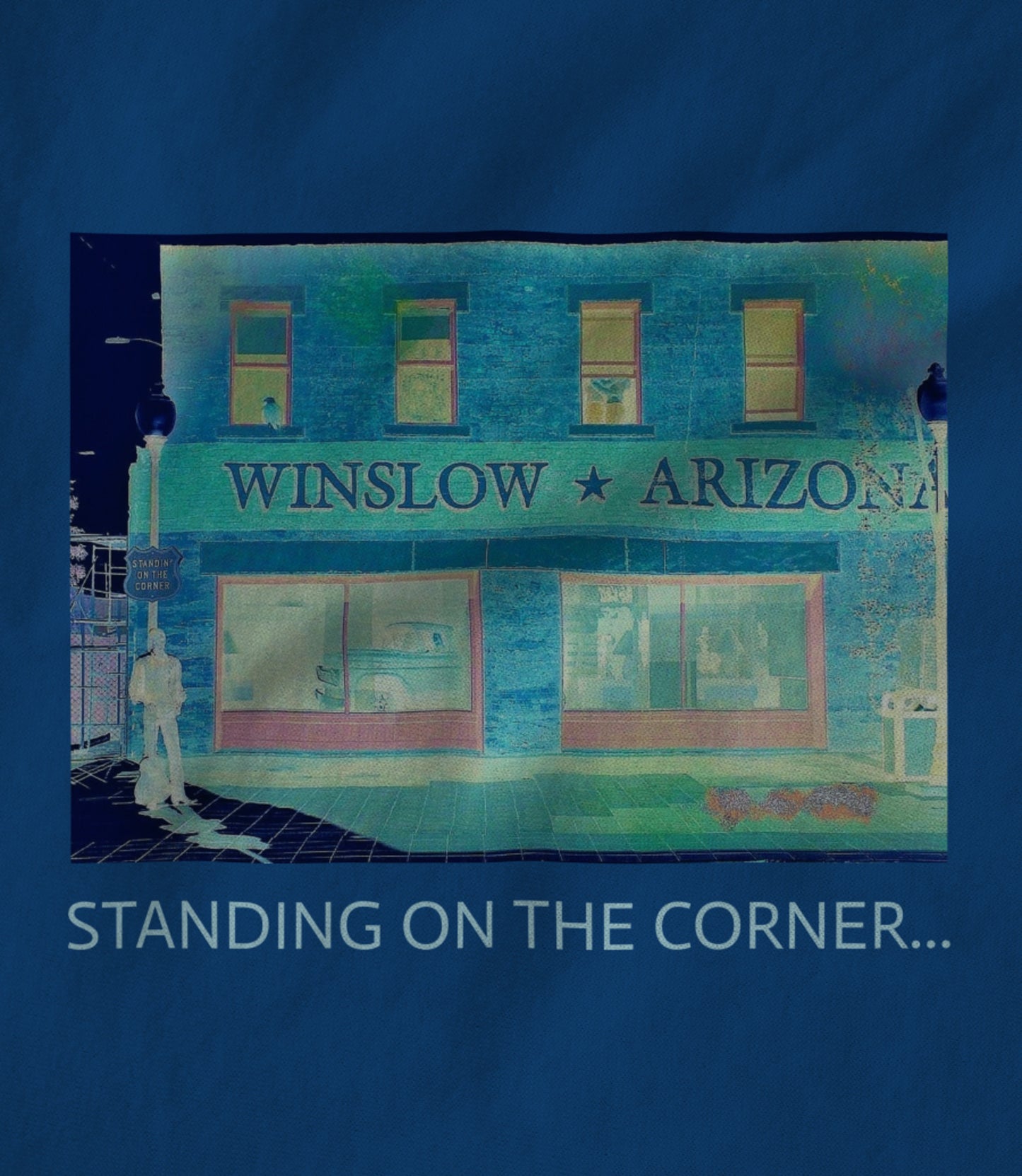 STANDING ON A CORNER.... Women's T-shirt