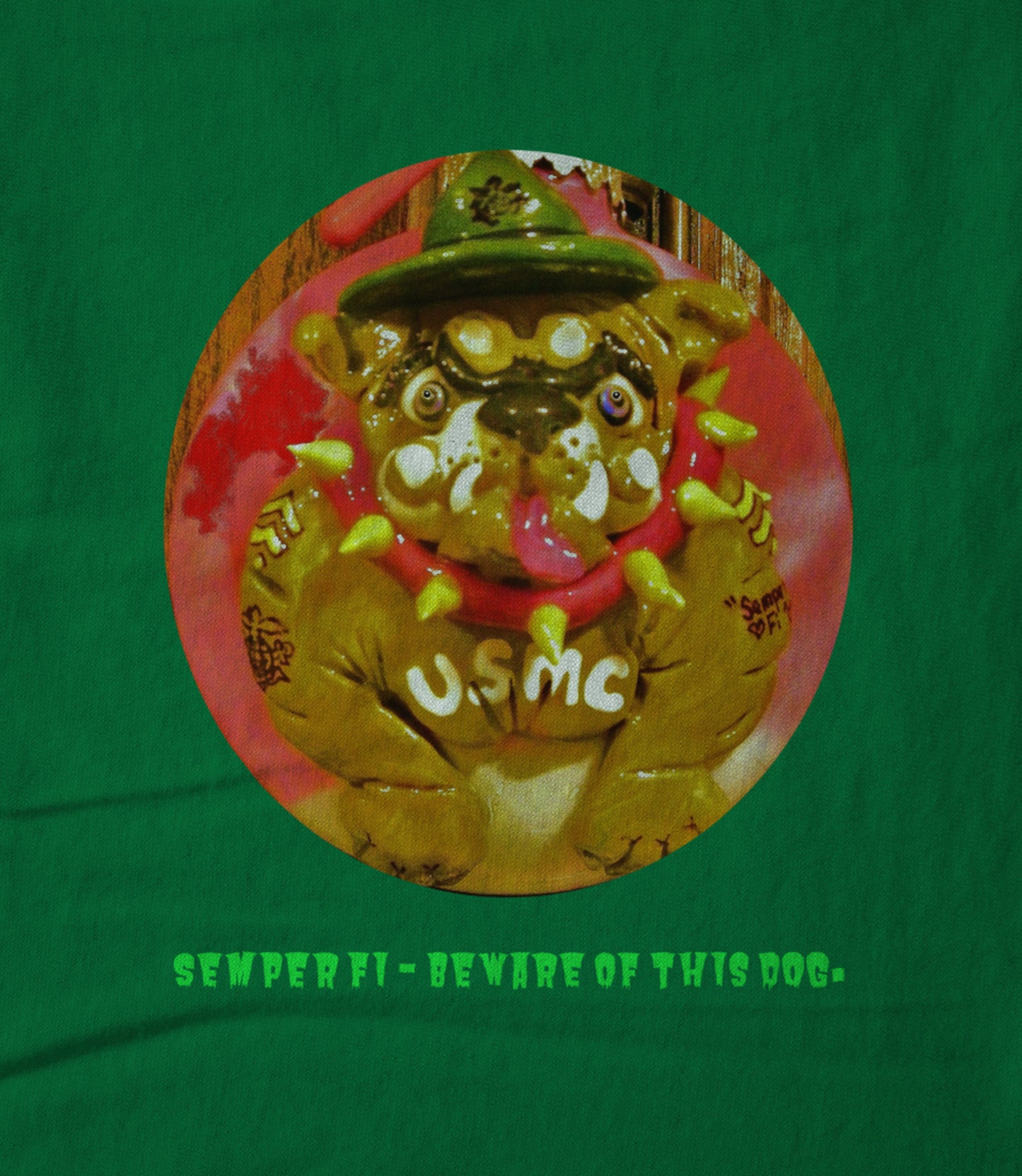 Semper Fi-Beware Of This Dog! Unisex T-shirt