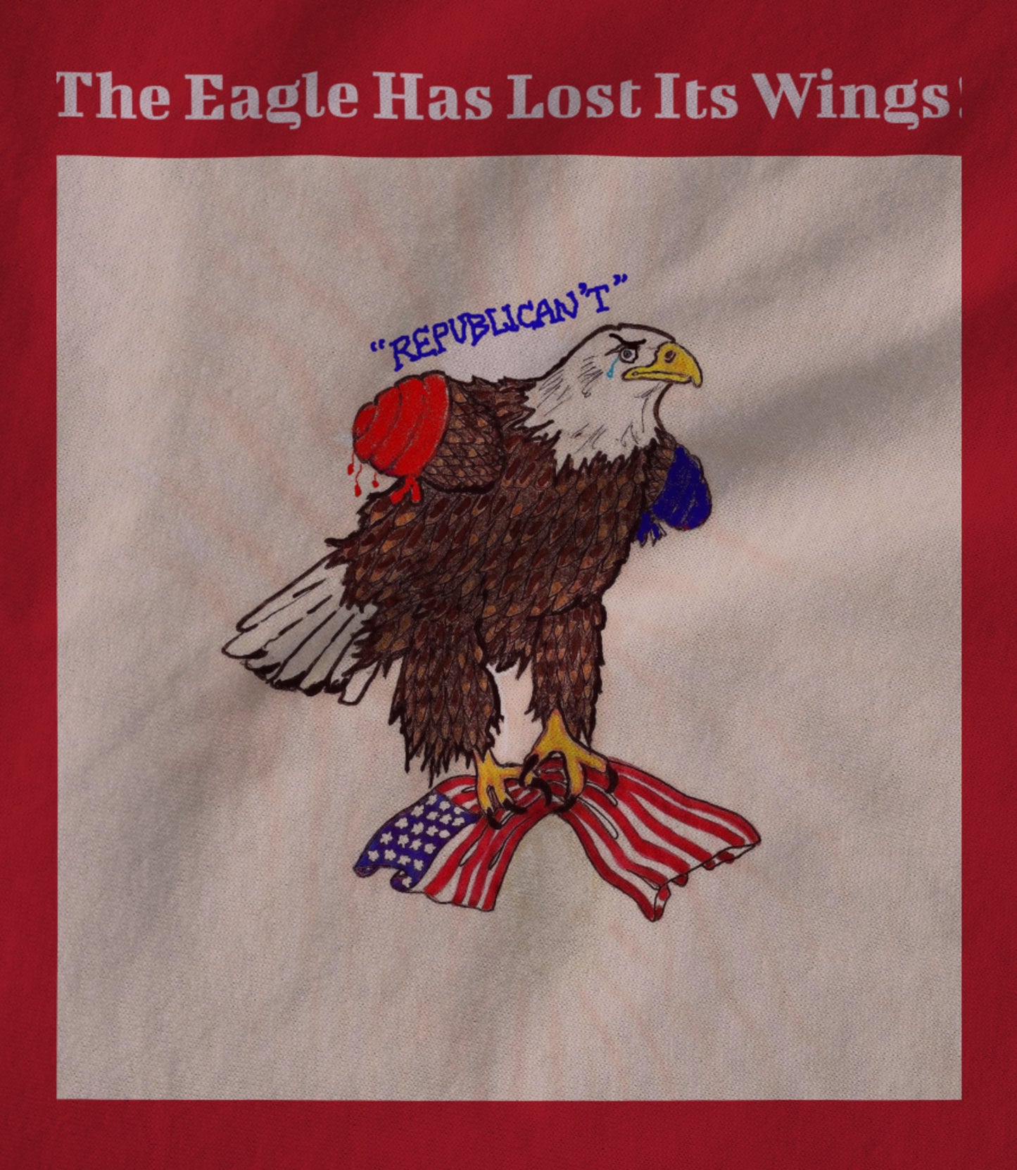 The Eagle Has Lost Its Wings ! Unisex T-shirt