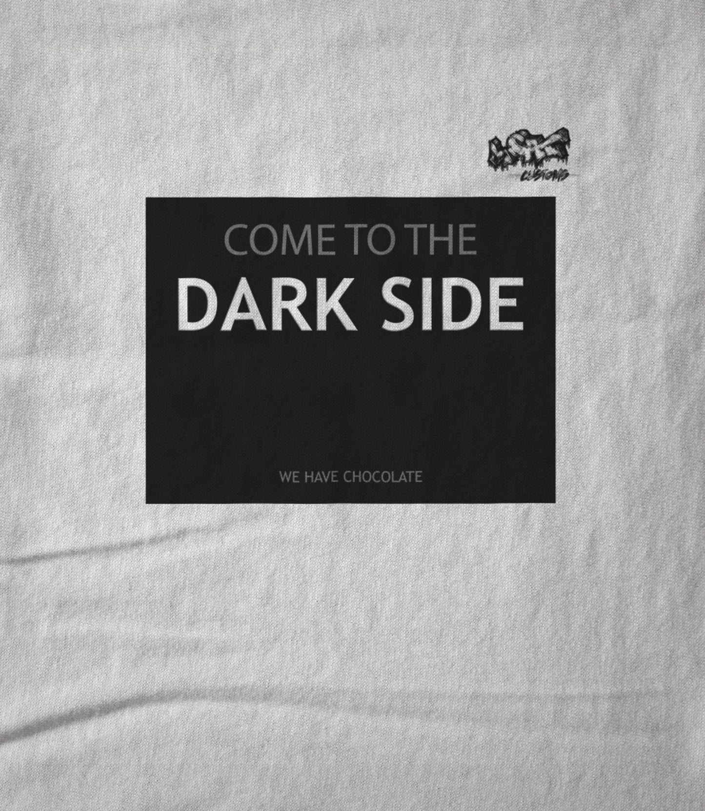 Dark Side Chocolate Unisex T-shirt