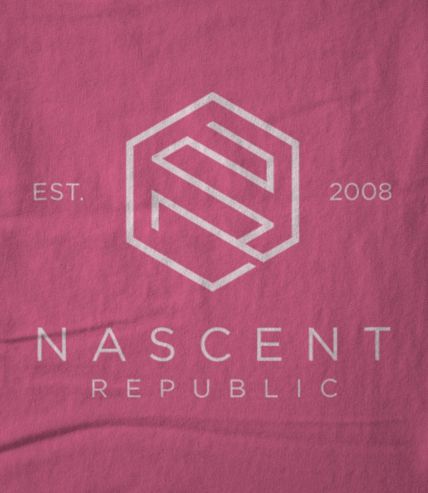 NR White/Pink Unisex T-shirt