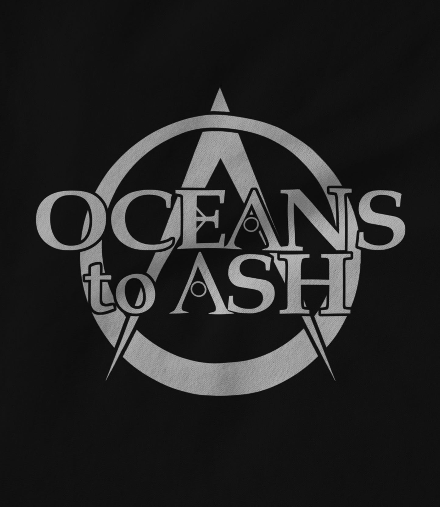 Oceans to Ash Logo - Black Hoodie