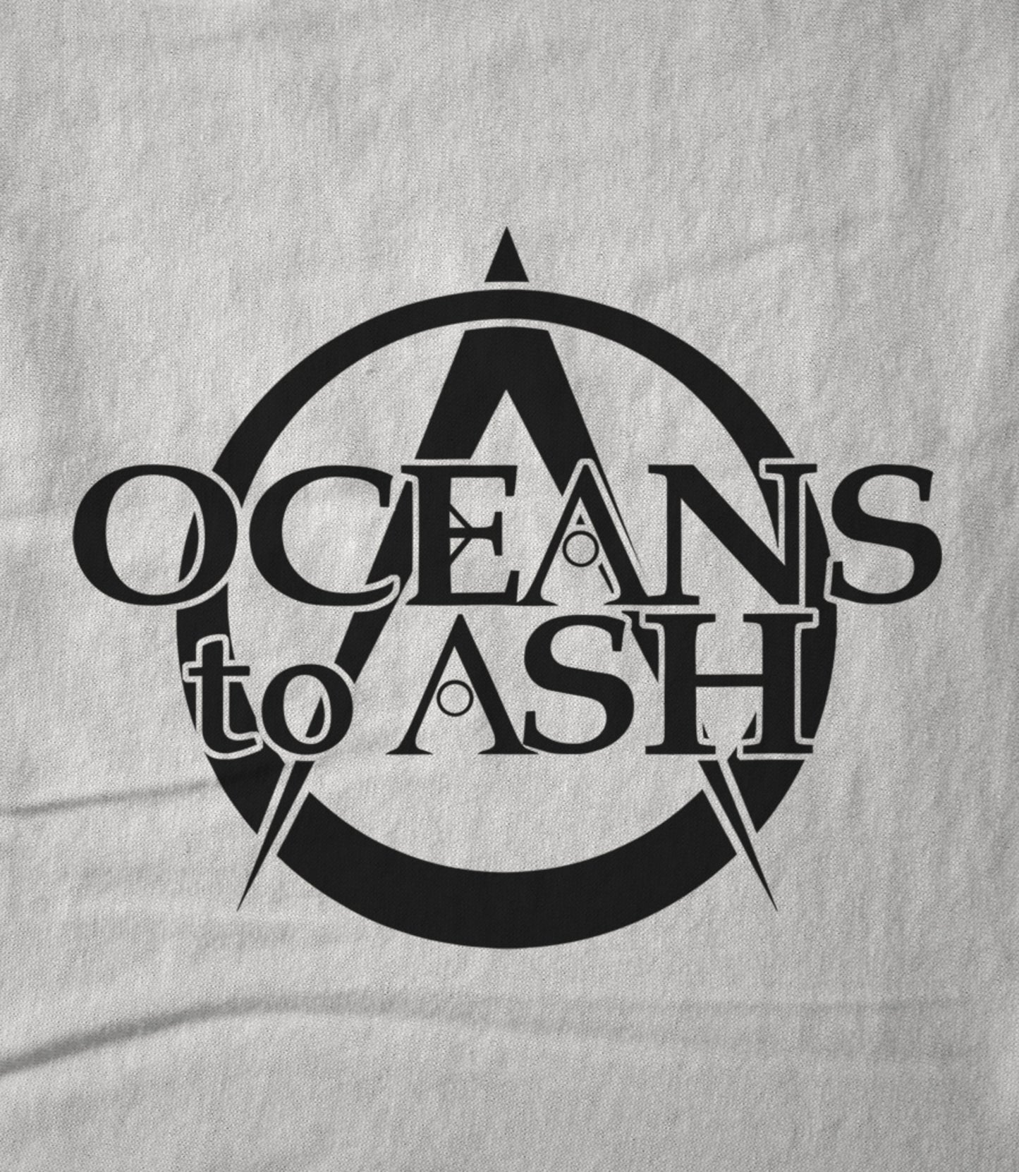 Oceans to Ash Logo - White Hoodie