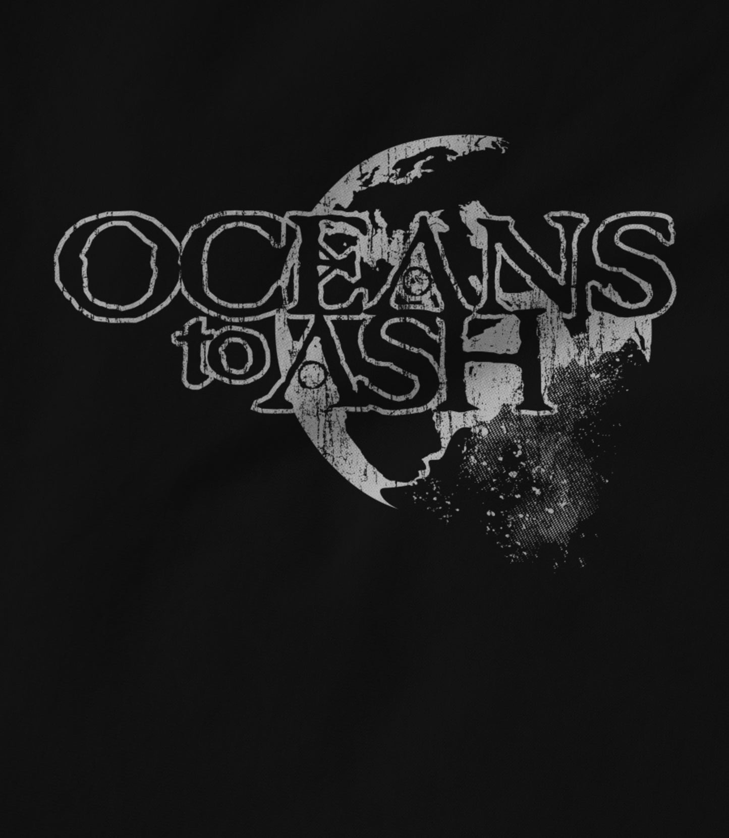 Oceans to Ash - Moon - Black Hoodie
