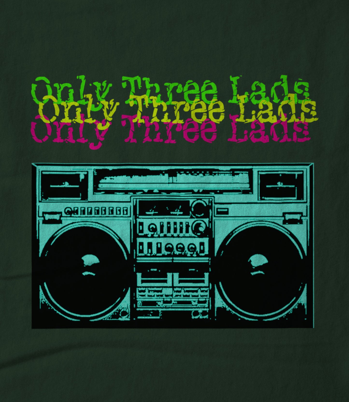 O3L - Boombox (Forest Green) Unisex T-shirt
