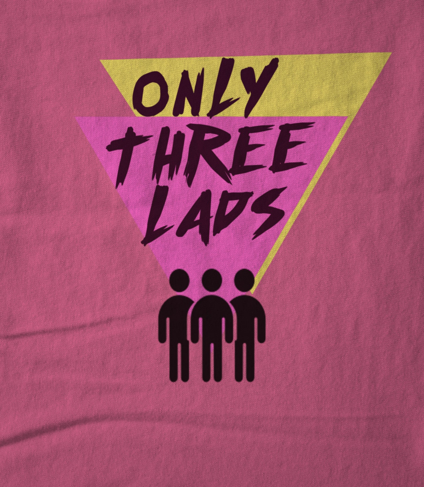 O3L - Triangles (Pink) Unisex T-shirt