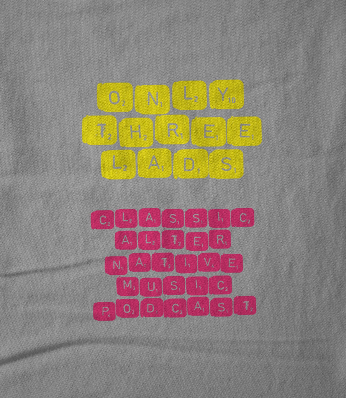 Word Game - Pink & Yellow Unisex T-shirt