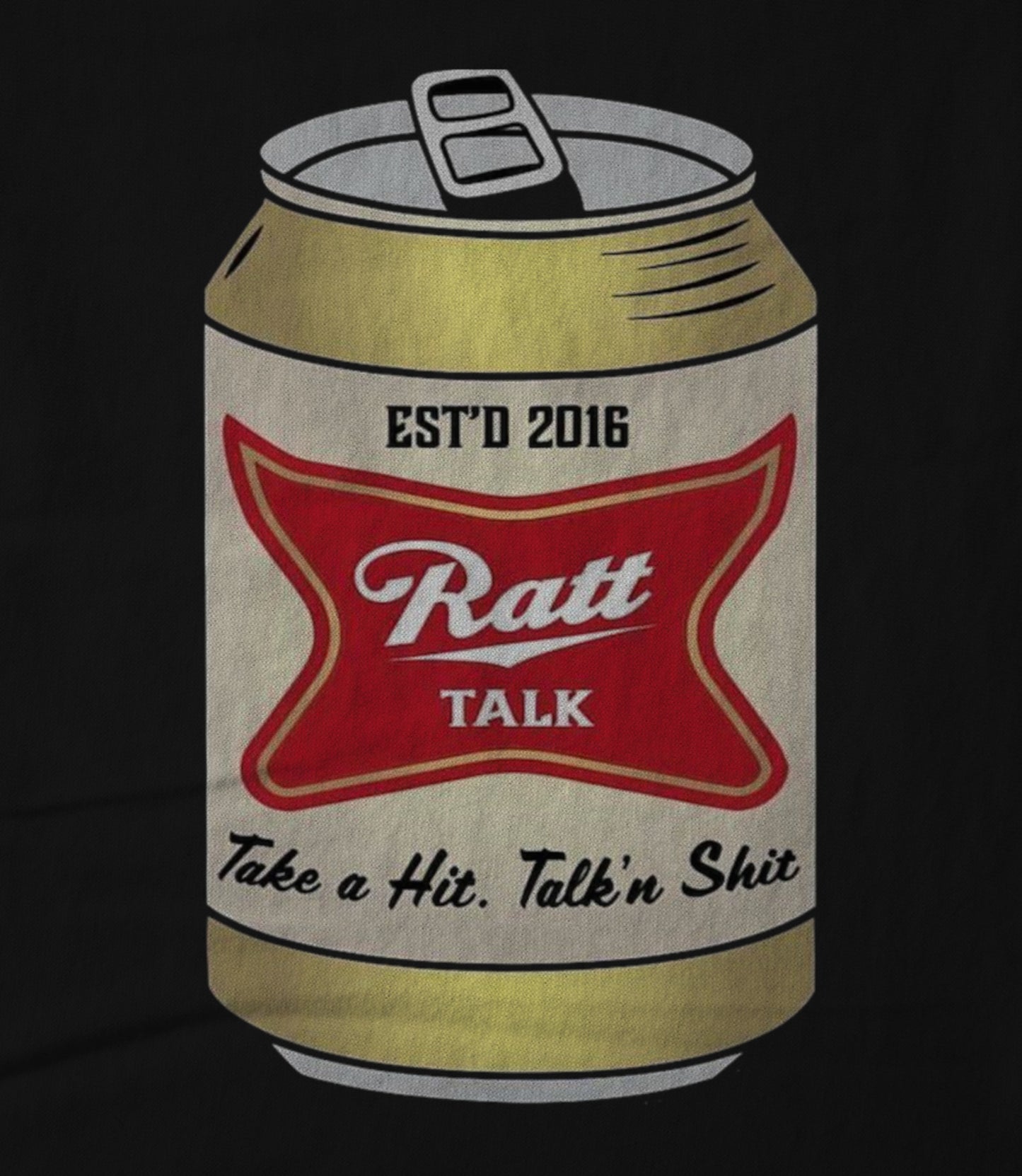 Ratt Talk Beer Logo Unisex T-shirt