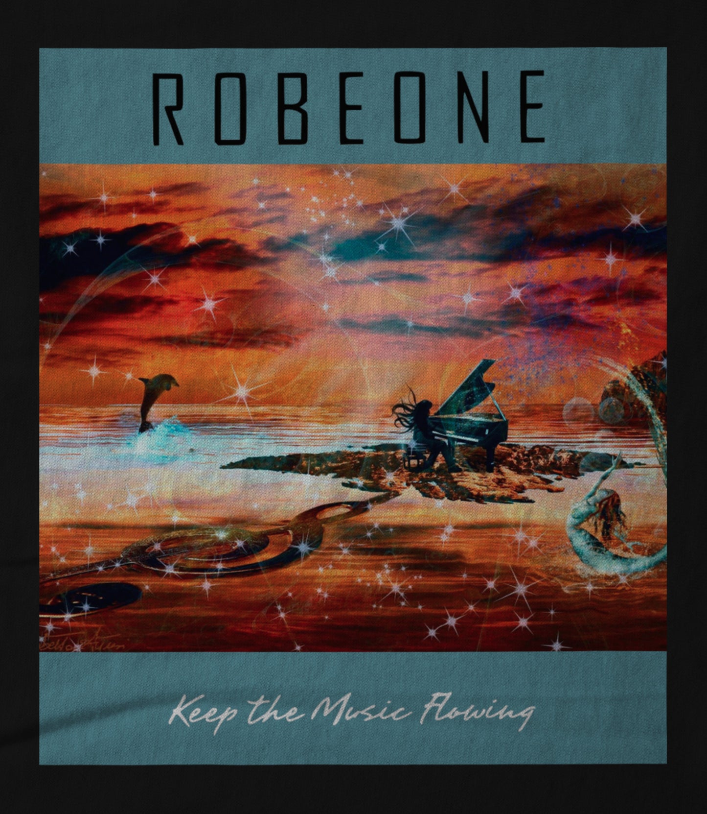 Keep The Music Flowing Unisex T-shirt