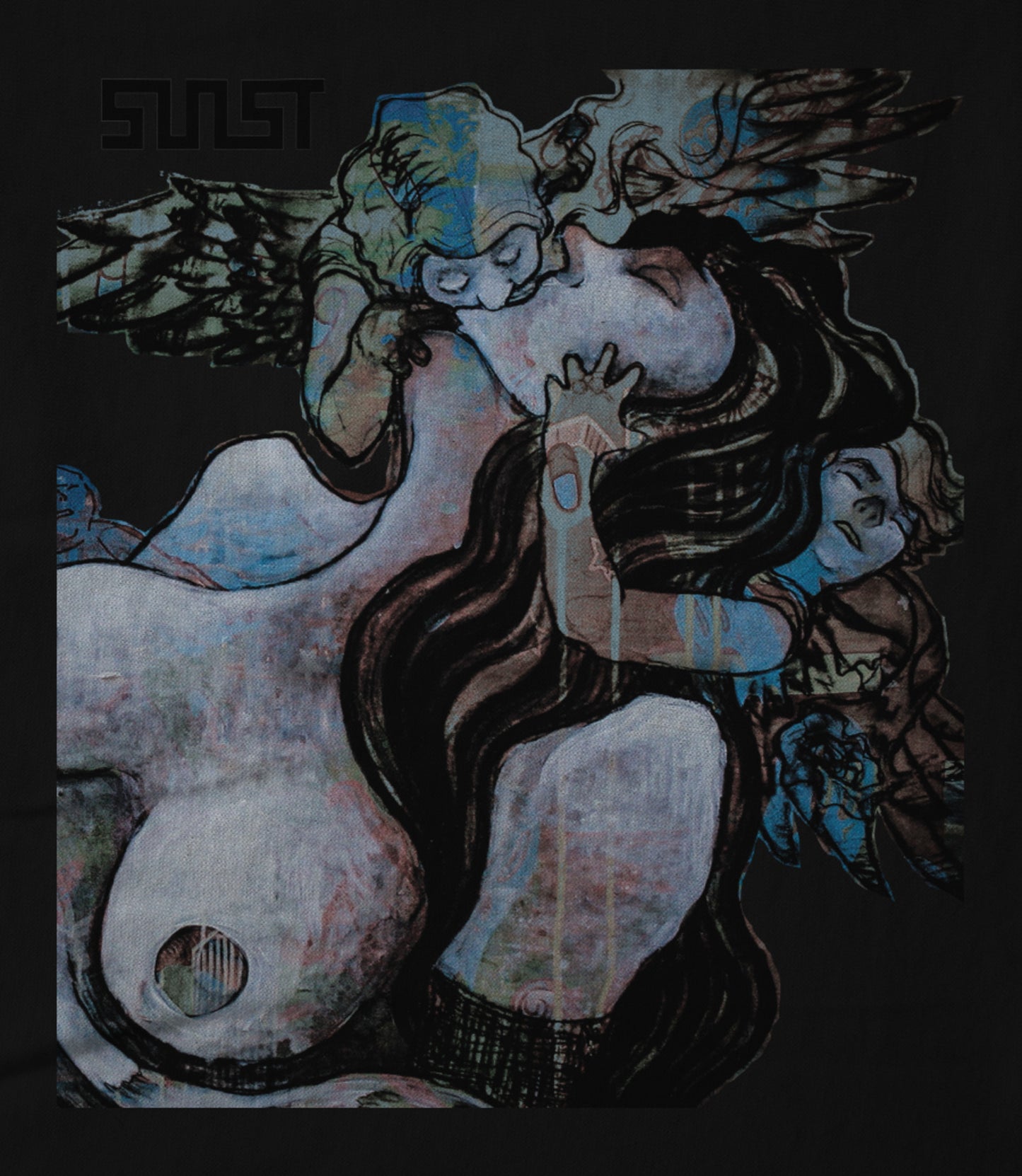 SNST Angel Color Women's T-shirt