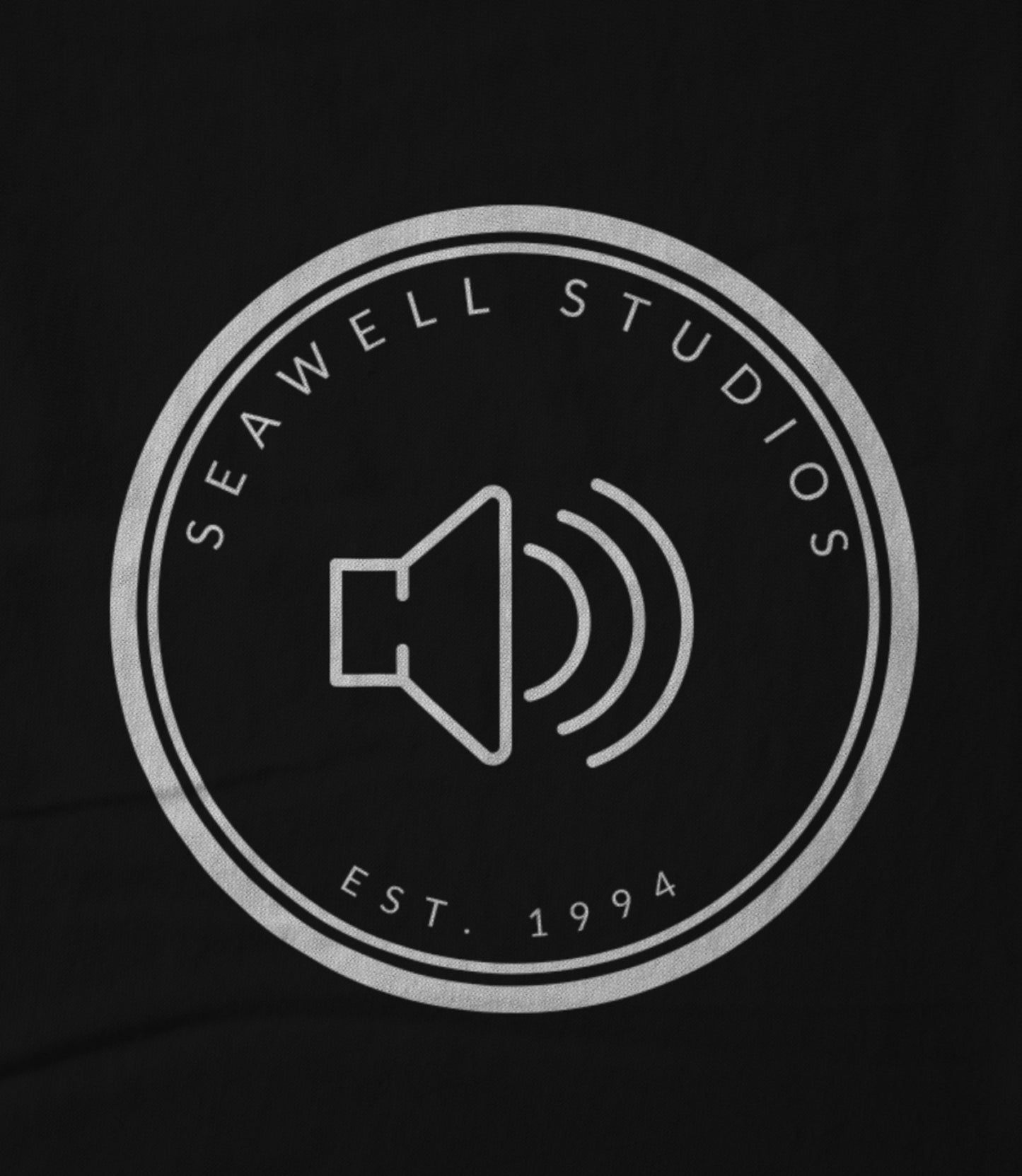 SS White/Black Hoodie