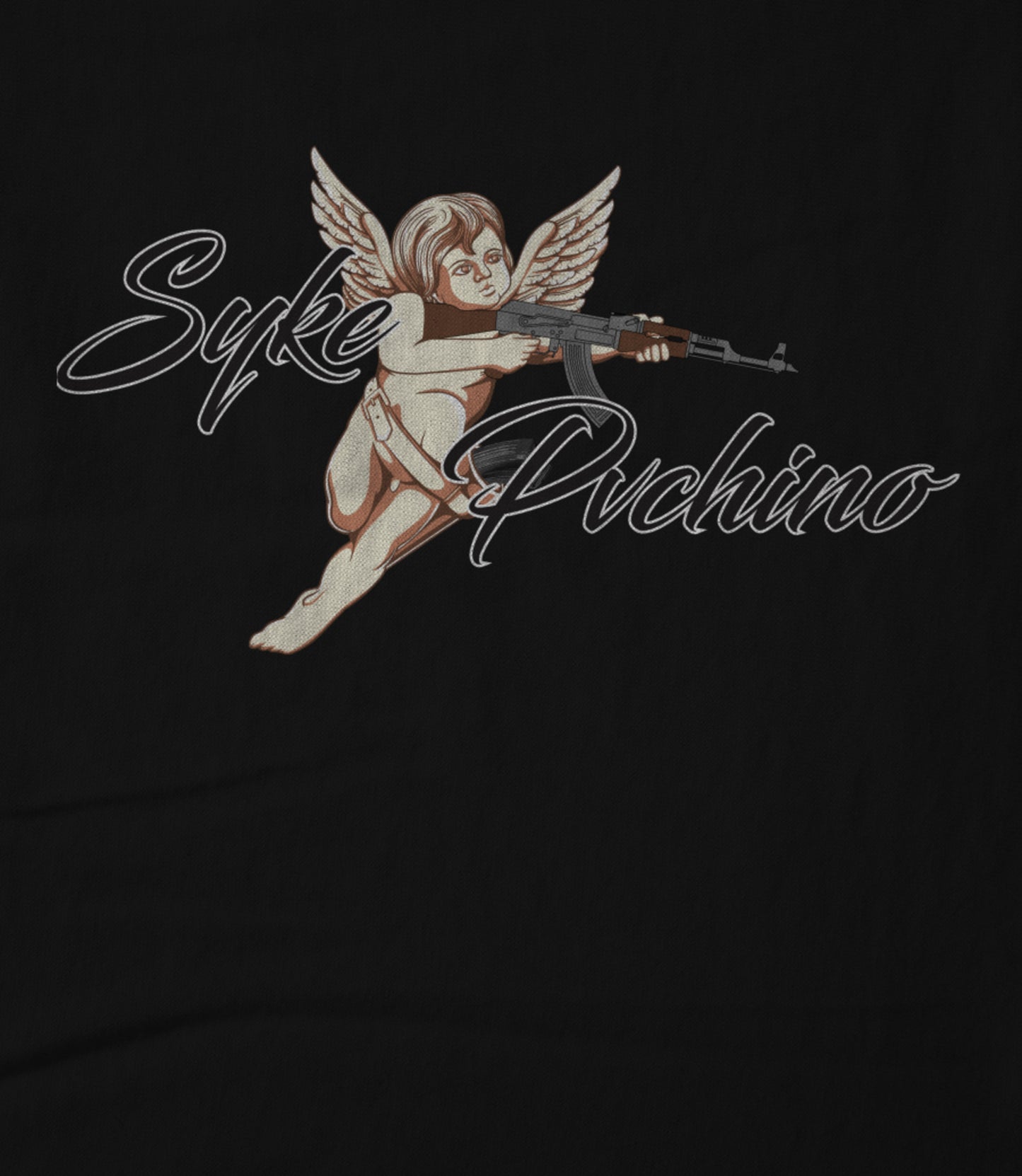 Syke Pachino Brand Cartoon Logo Unisex T-shirt