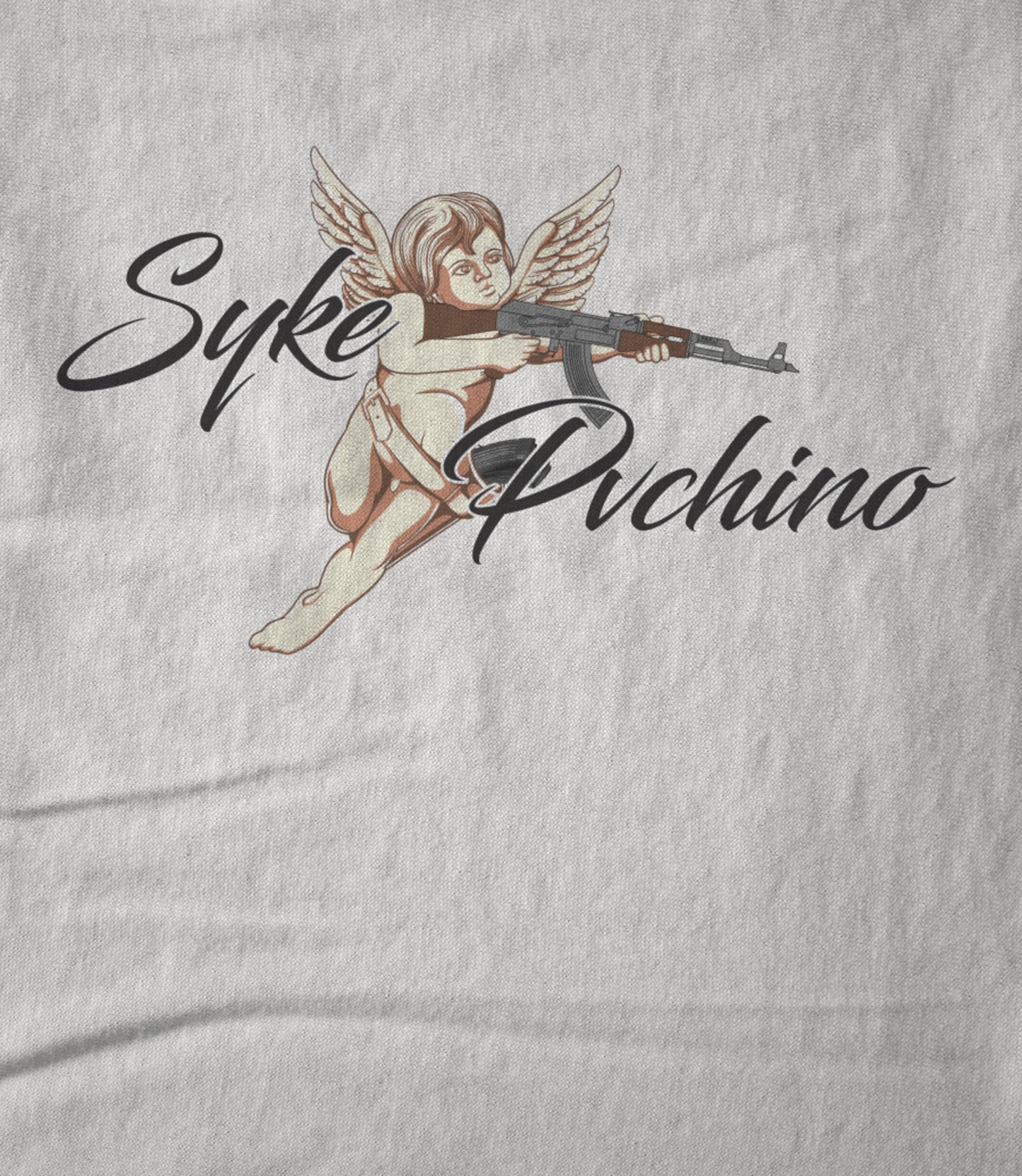 Syke Pachino Brand Cartoon Logo Unisex T-shirt