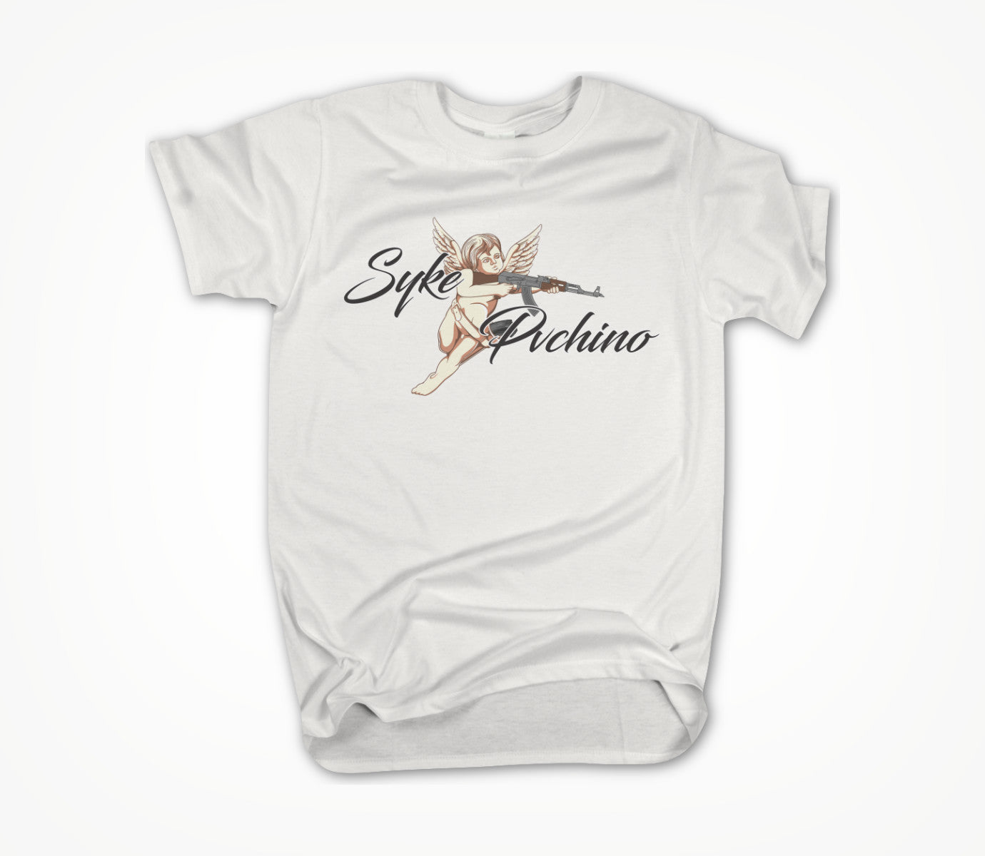 Syke Pachino Brand Cartoon Logo Unisex T-shirt