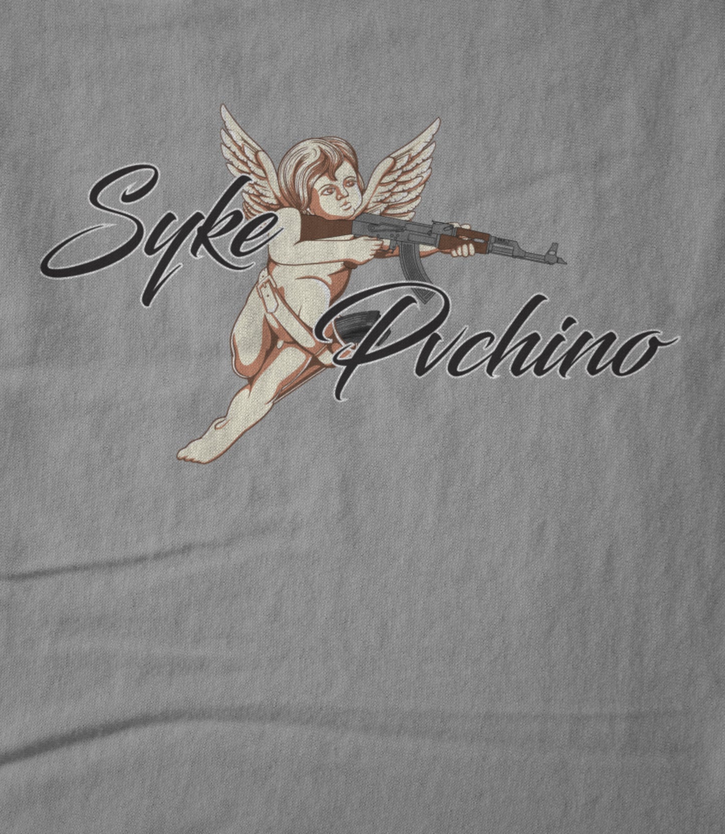 Syke Pachino Brand Cartoon Logo Unisex T-shirt