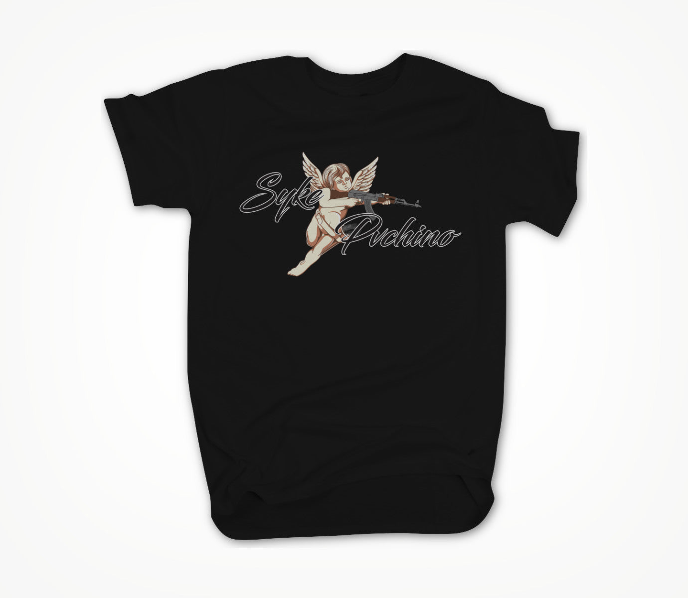 Syke Pachino Brand Cartoon Logo Unisex T-shirt