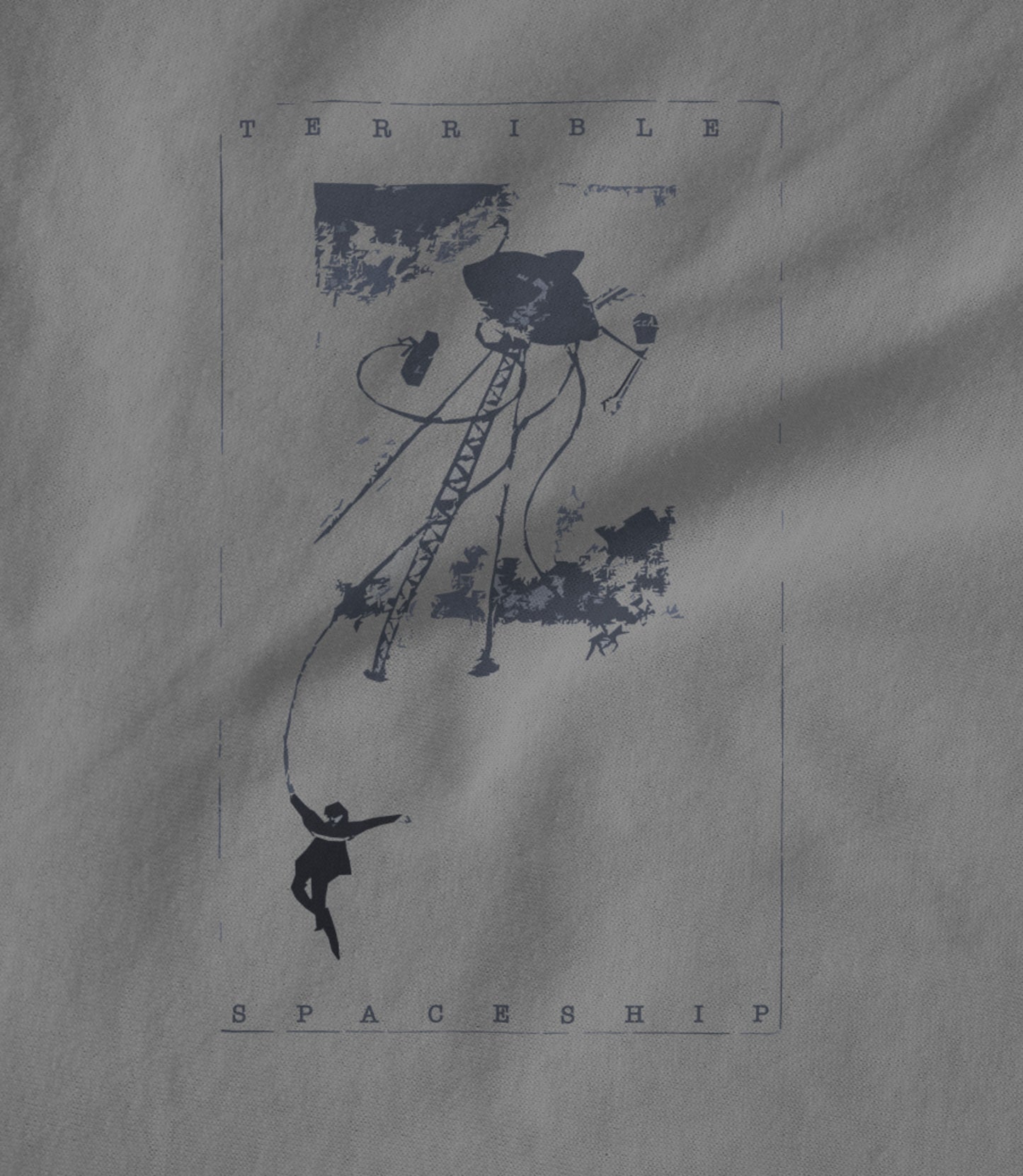 TS Tripod Blue Hoodie