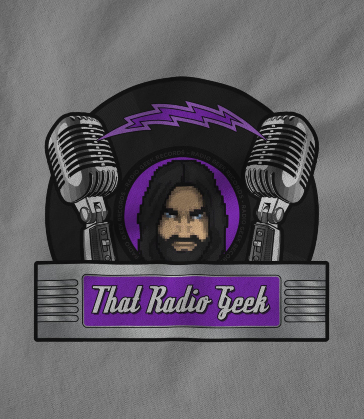 Logo on Grey Women's T-shirt