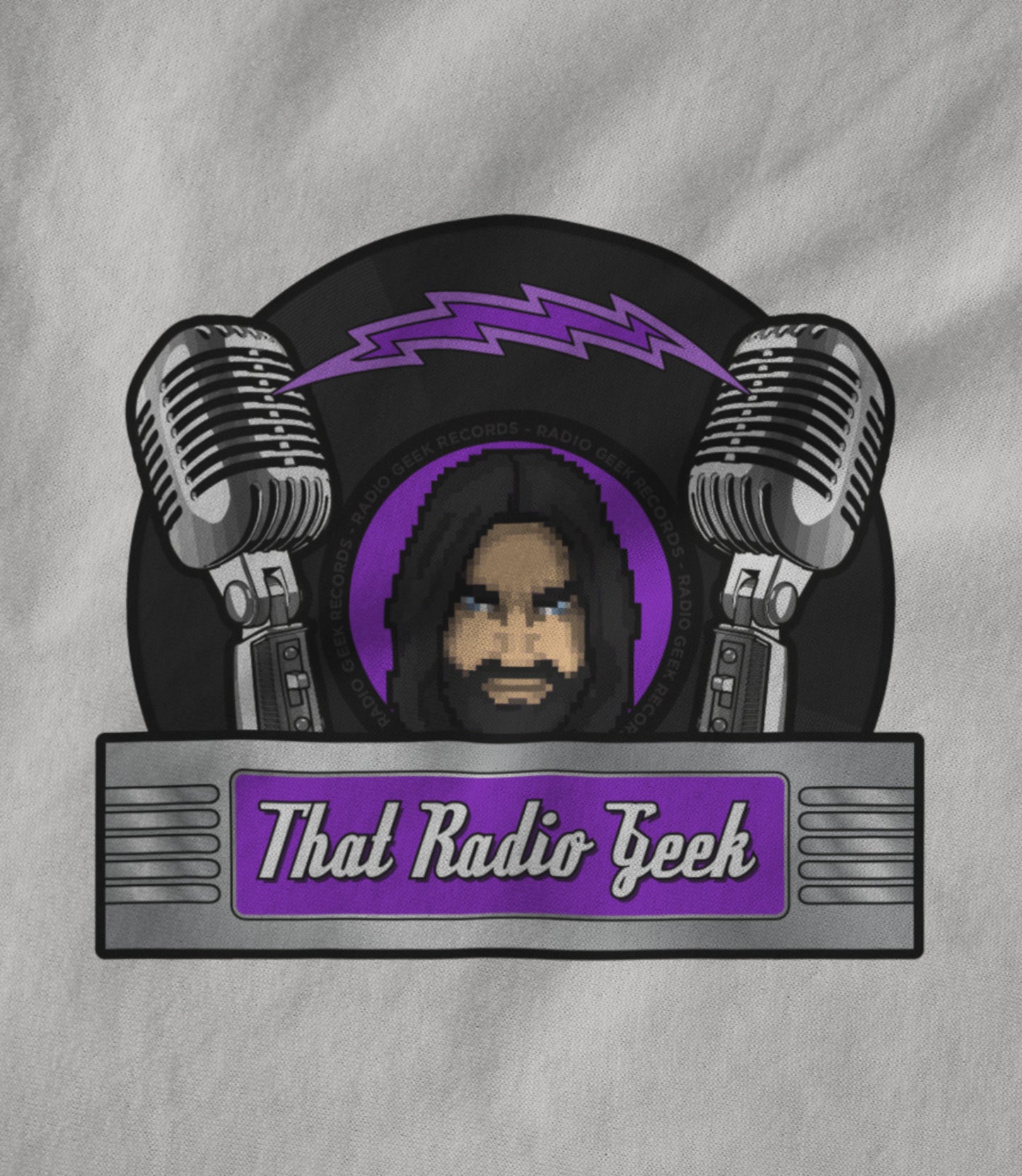 Logo on White Women's T-shirt