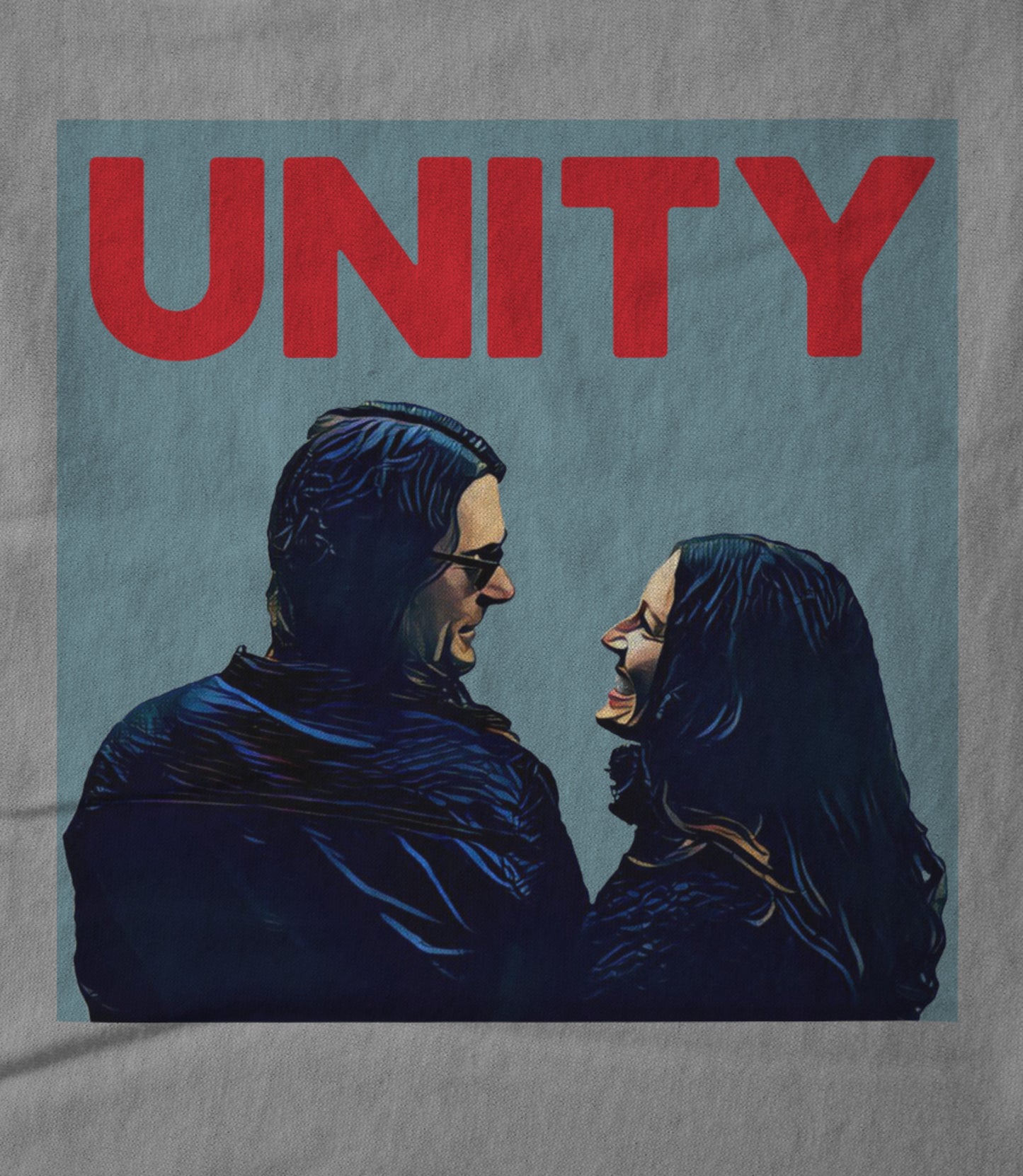The Unity (Grey T) Unisex T-shirt