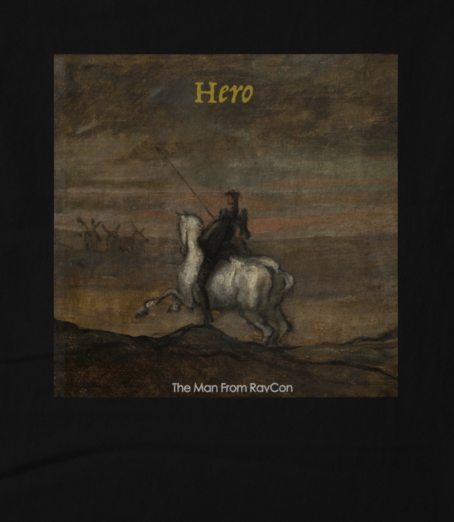 Hero T - Black Hoodie