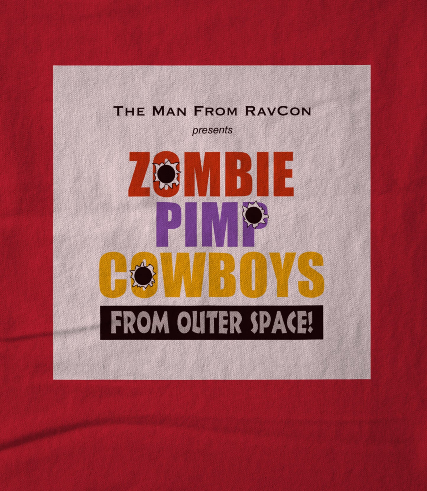 Zombie Pimp Cowboys Unisex T-shirt