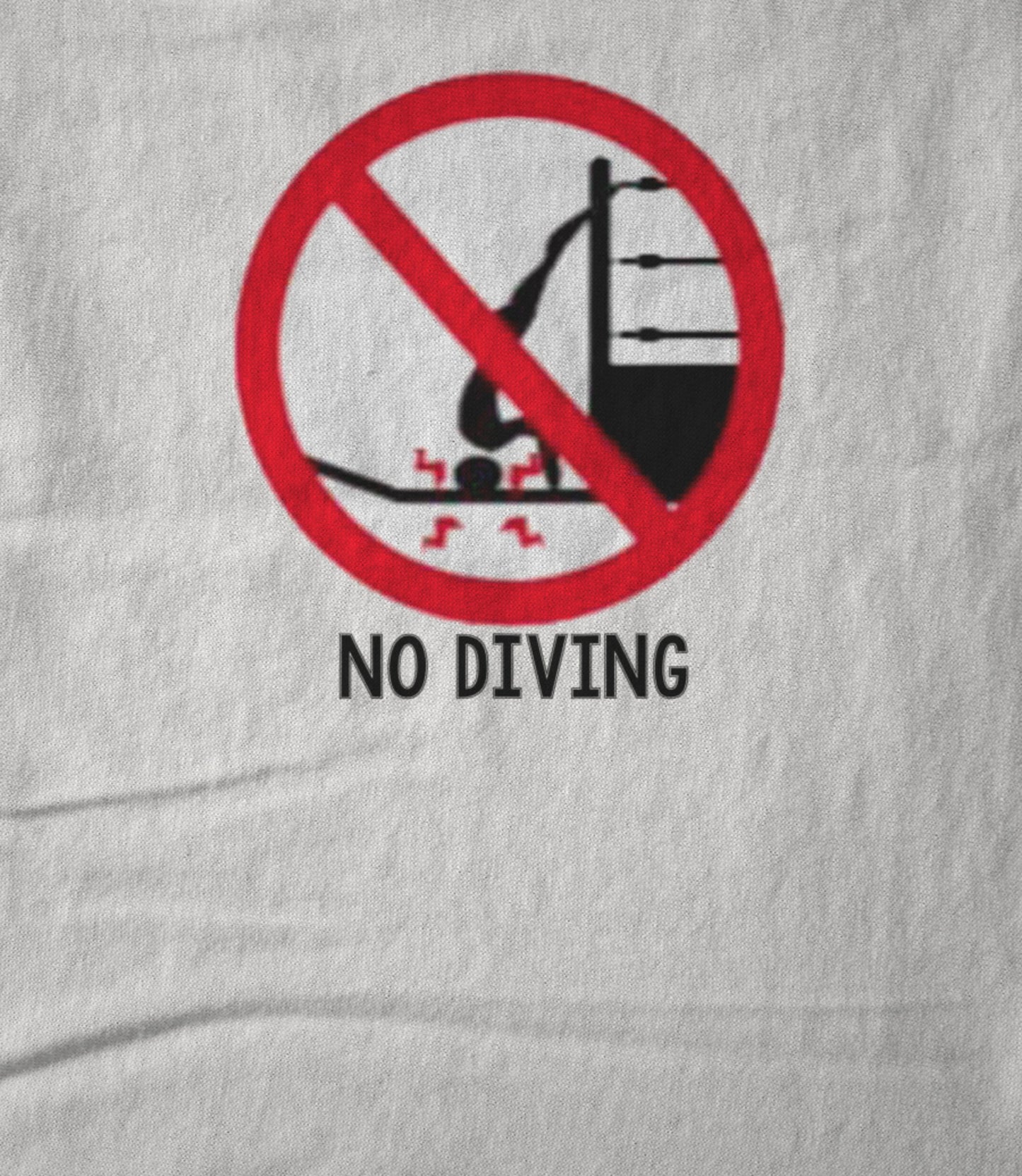 No Diving 2017 Unisex T-shirt