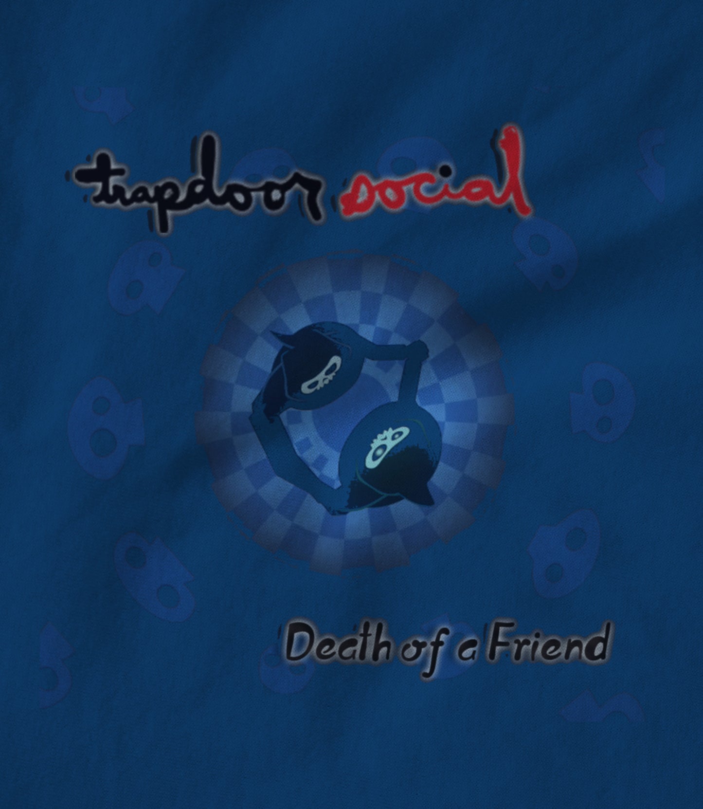 Death of a Friend - Blue Unisex T-shirt