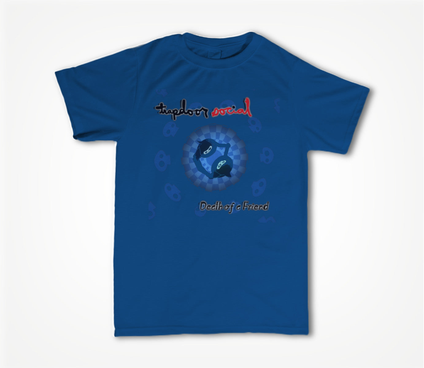 Death of a Friend - Blue Unisex T-shirt