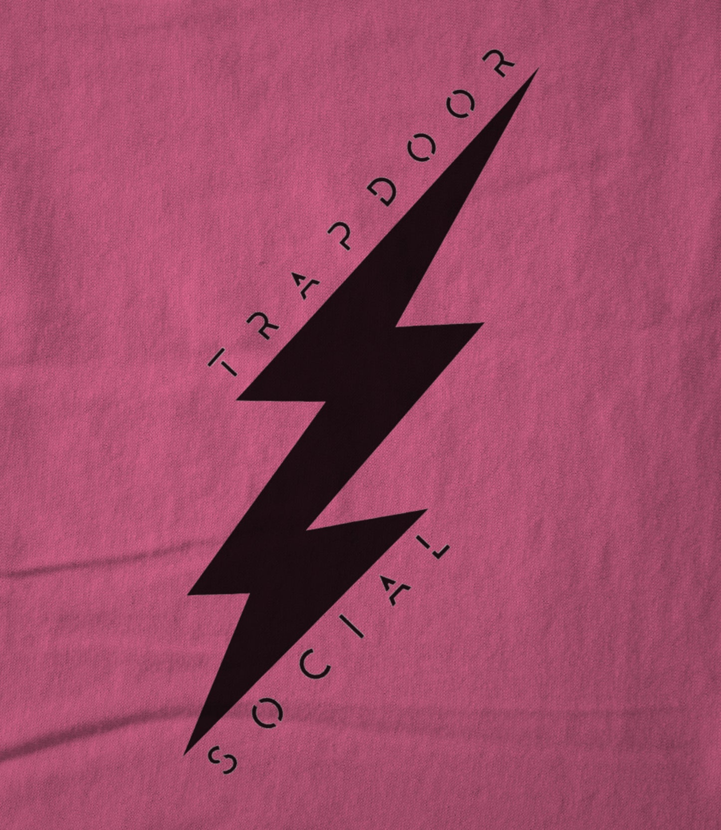 Lightning Bolt - Pink/Black Women's T-shirt