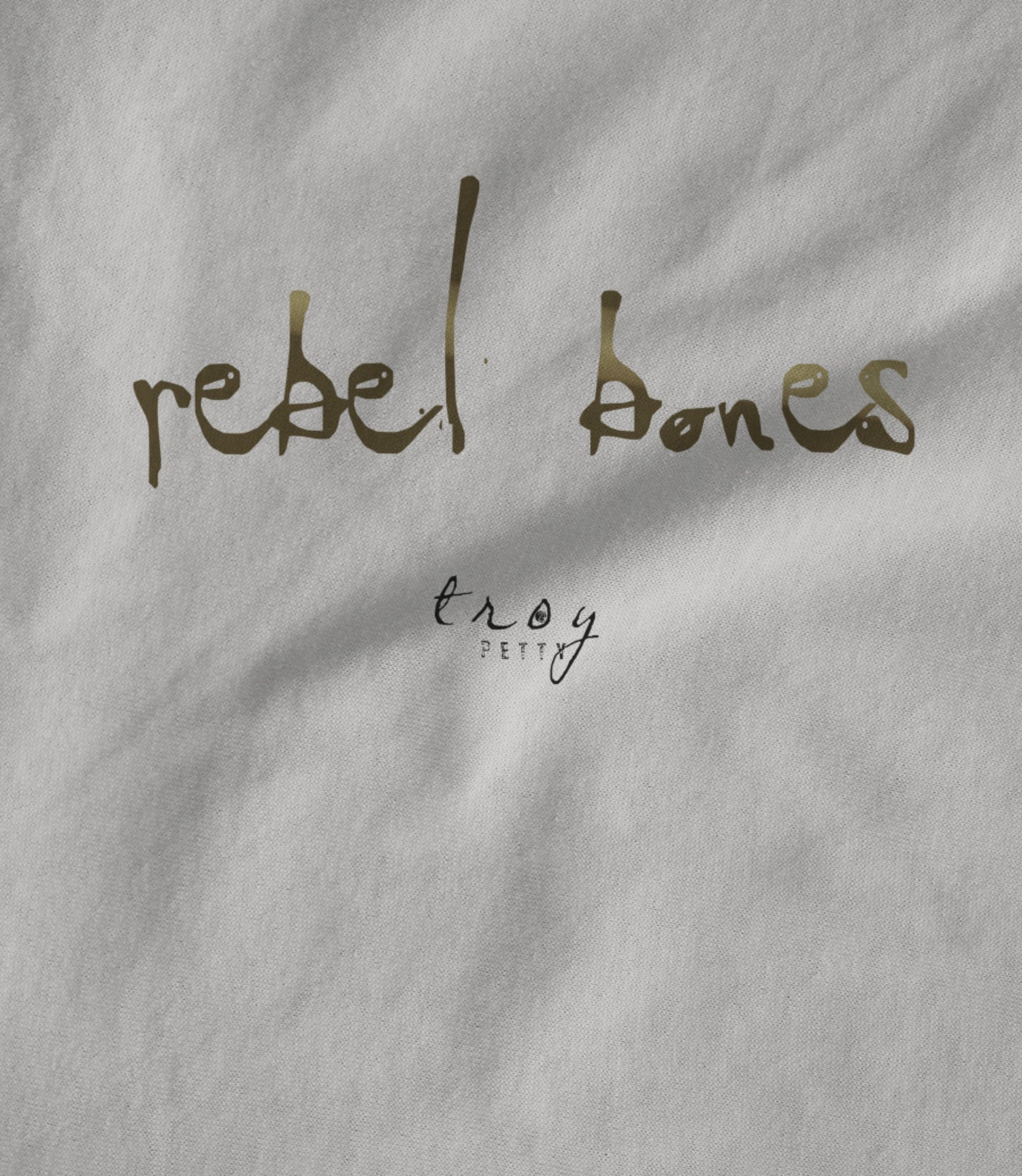 Rebel Bones Logo Series (White) Unisex T-shirt