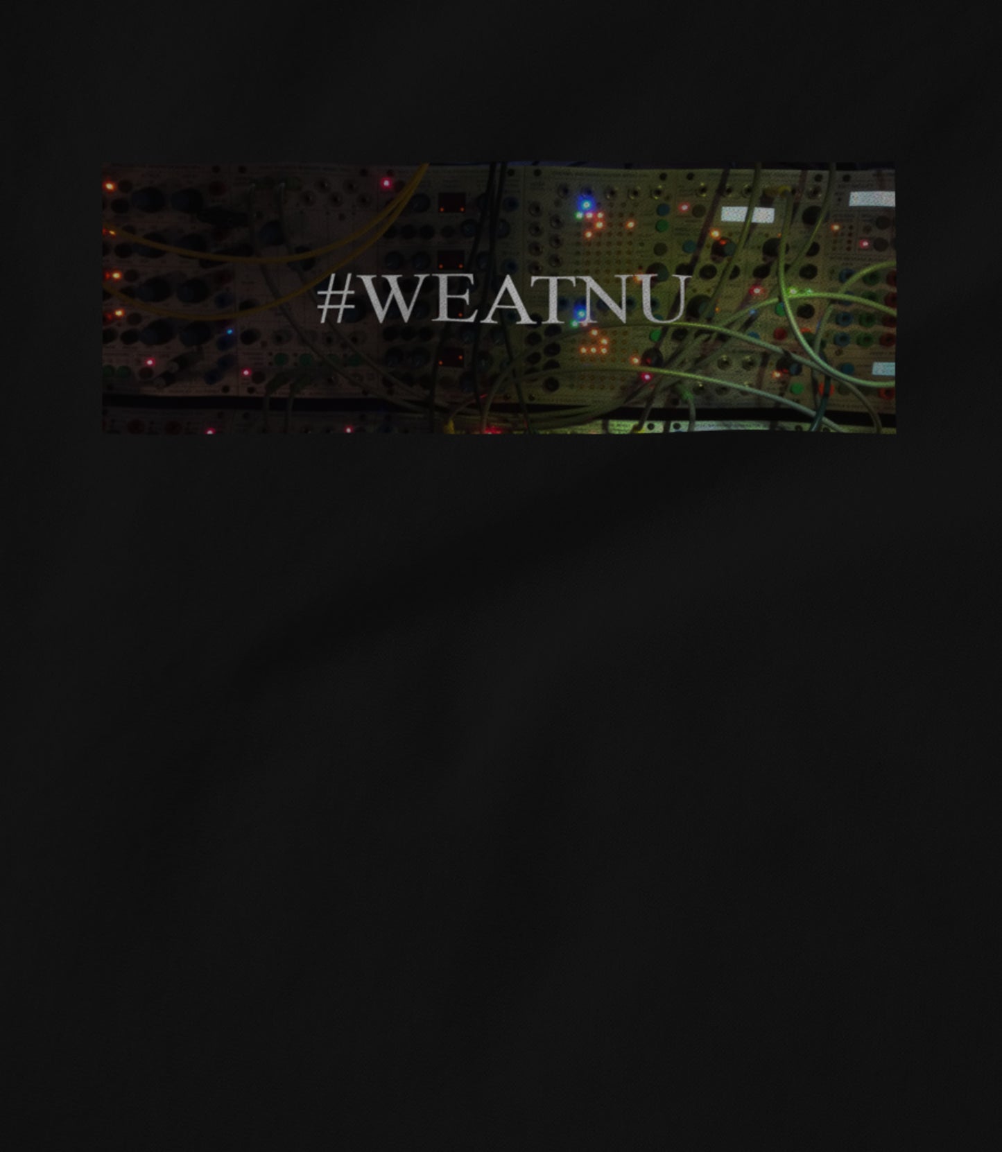 #WEATNU - (modular) Black Hoodie