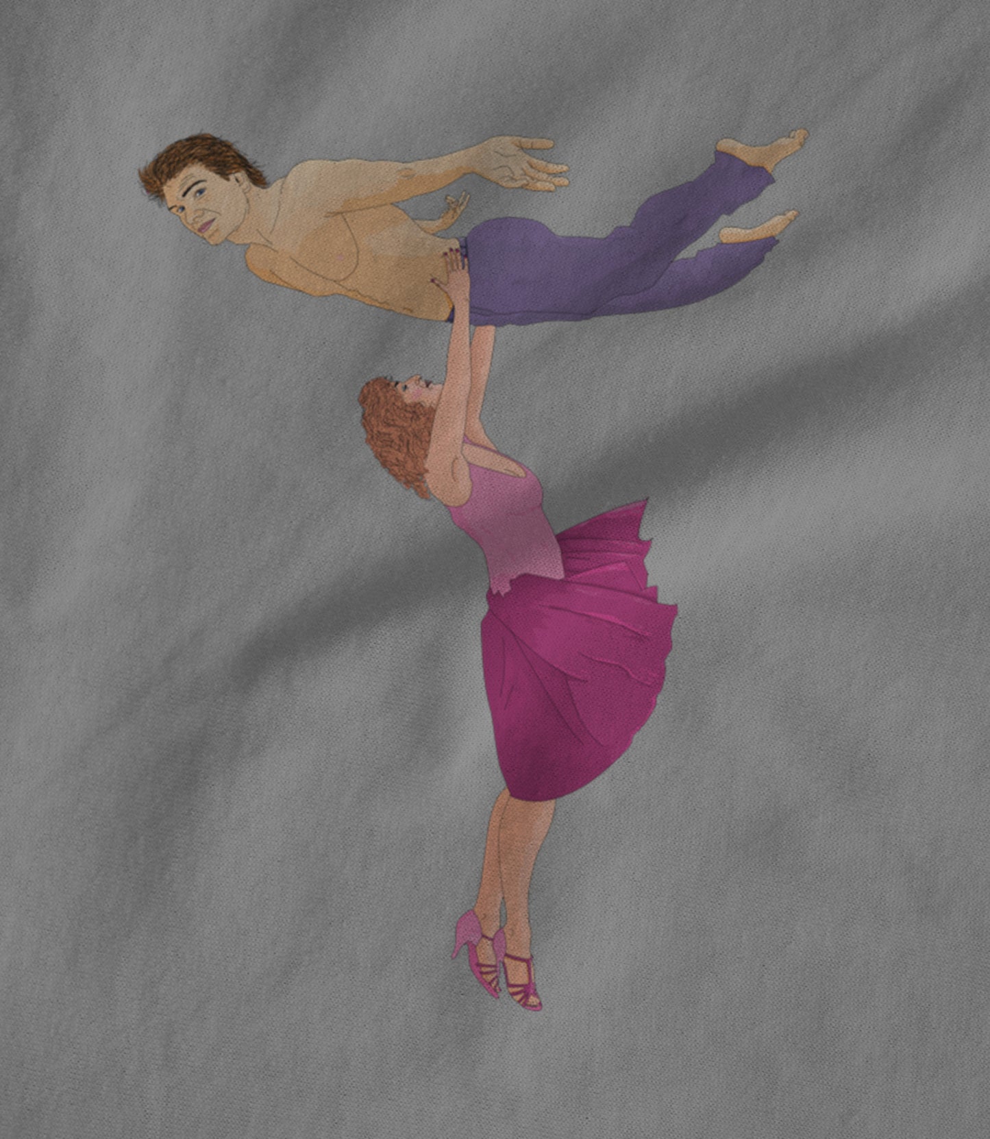 Dirty Dancing Gray Unisex T-shirt