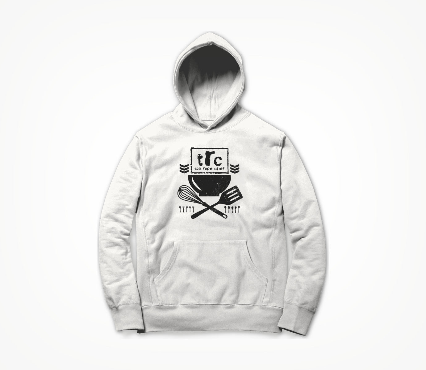 Top Rope Chef Club White Hoodie