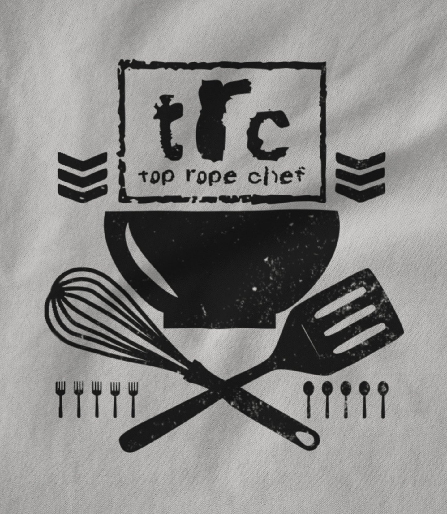 Top Rope Chef Club White Unisex T-shirt