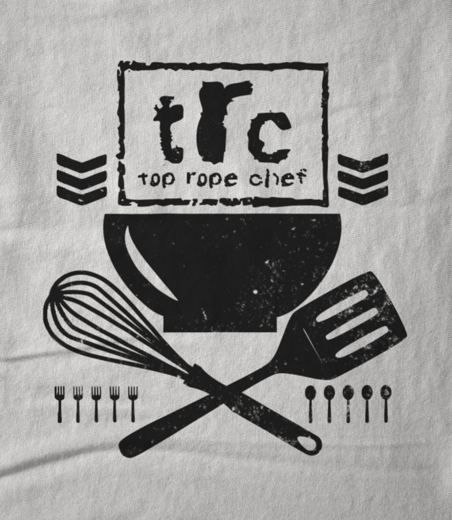Top Rope Chef Club White Women's T-shirt