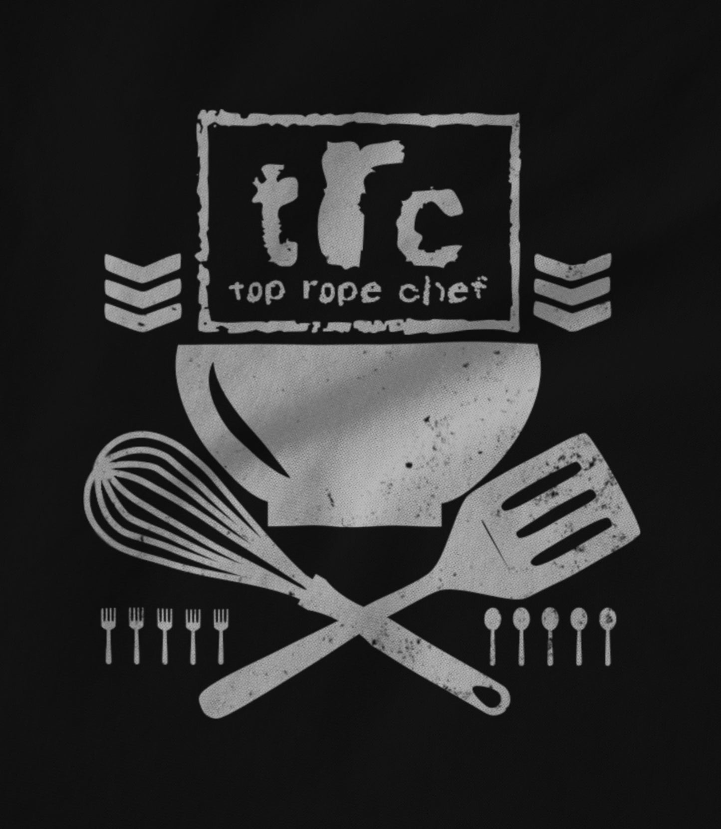 What We Remember - Top Rope Chef Club Black Unisex T-shirt